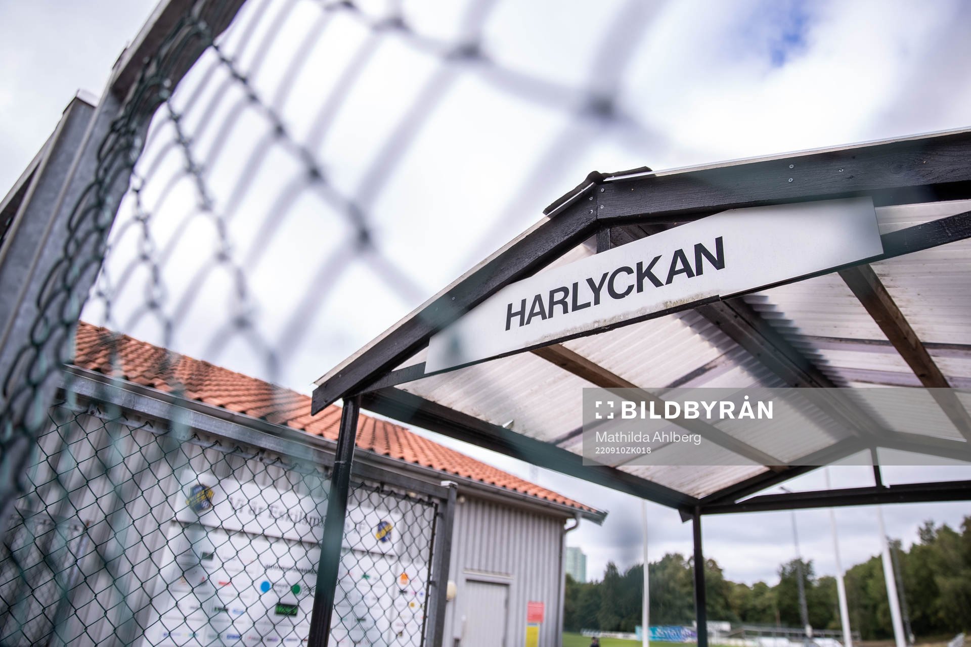 Exteriör av Harlyckans IP