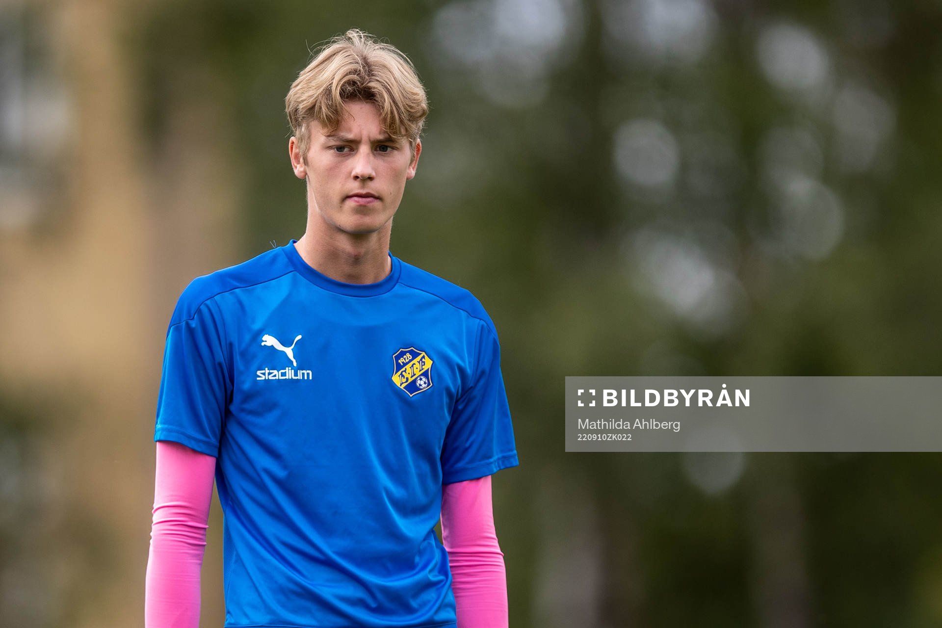 Eskilsminnes målvakt Johan Stensson