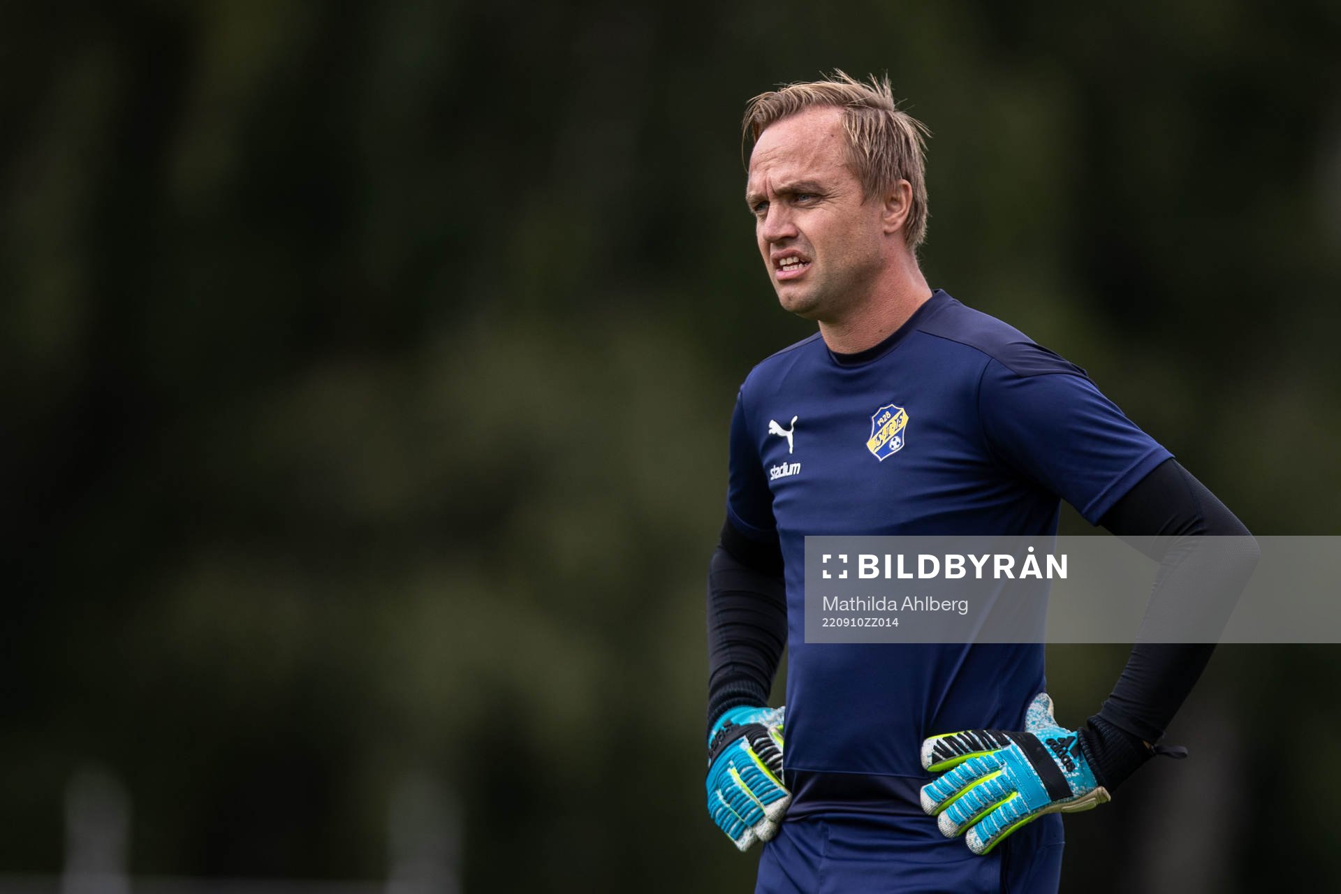 Eskilsminnes målvaktstränare Markus Johansson