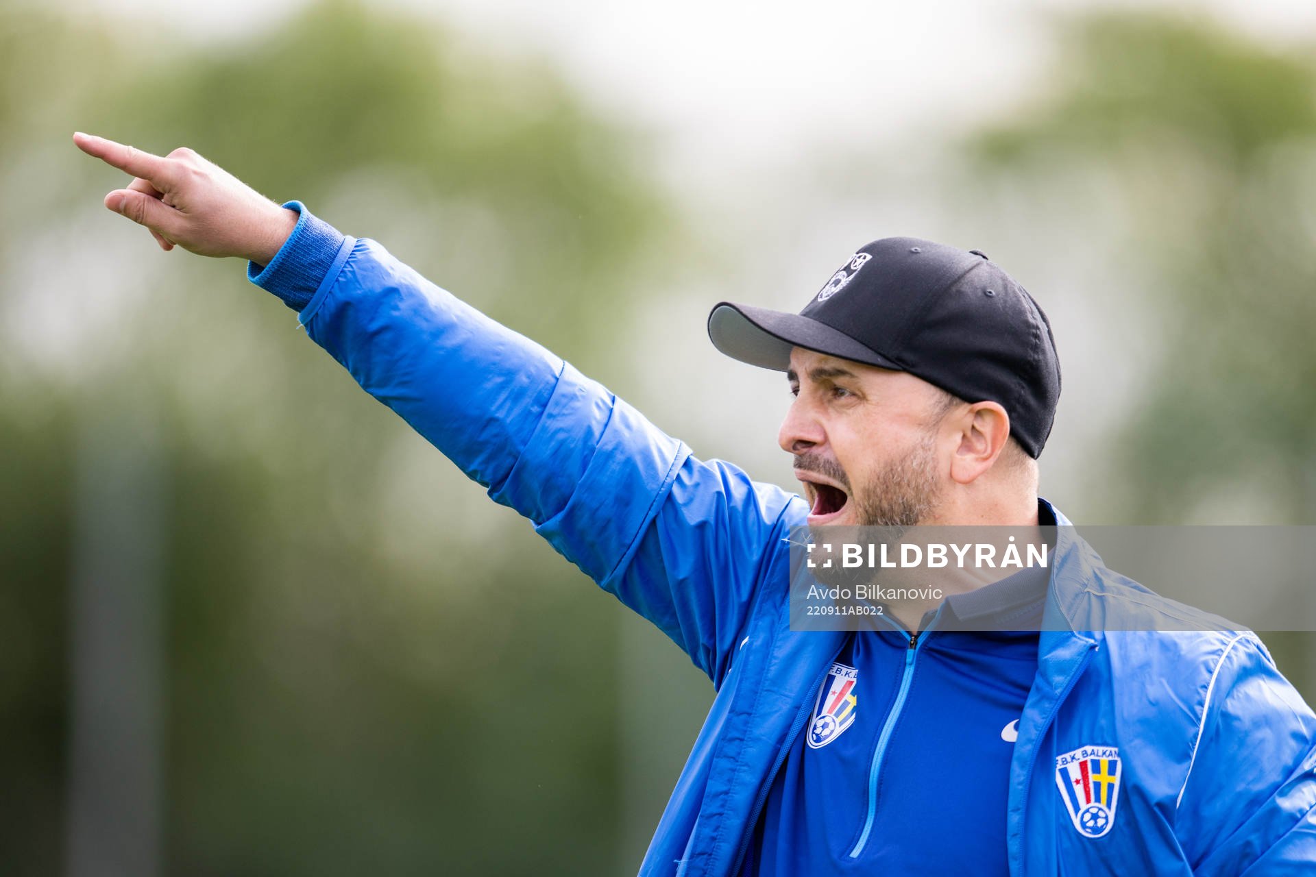 Balkans Sportchef och tränare Nebojsa Boban