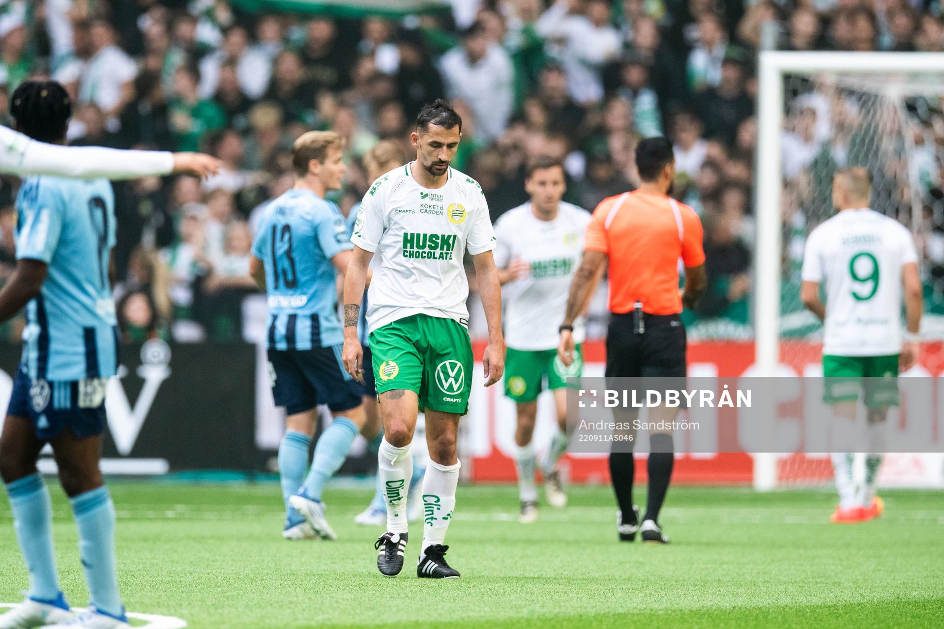 Hammarbys Loret Sadiku deppar