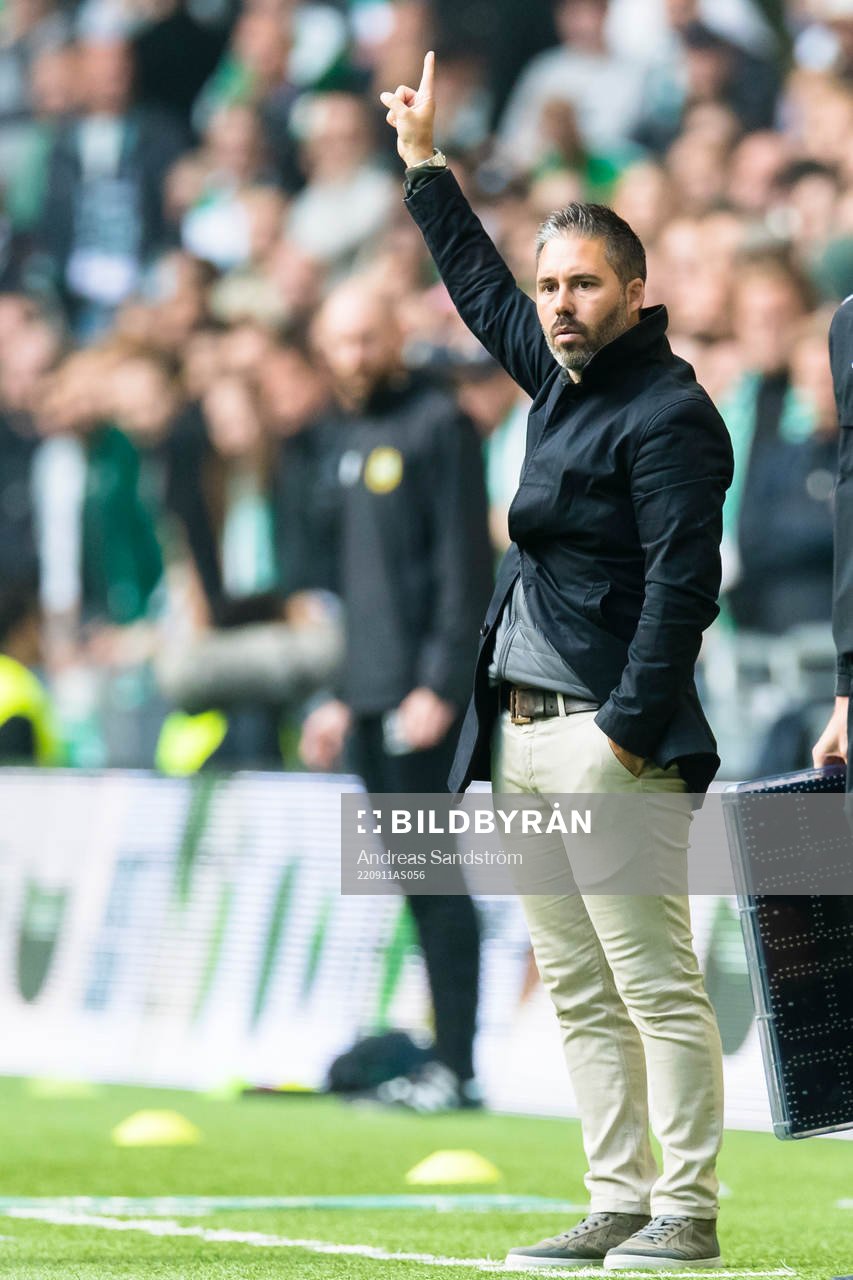 Hammarbys tränare Martí Cifuentes