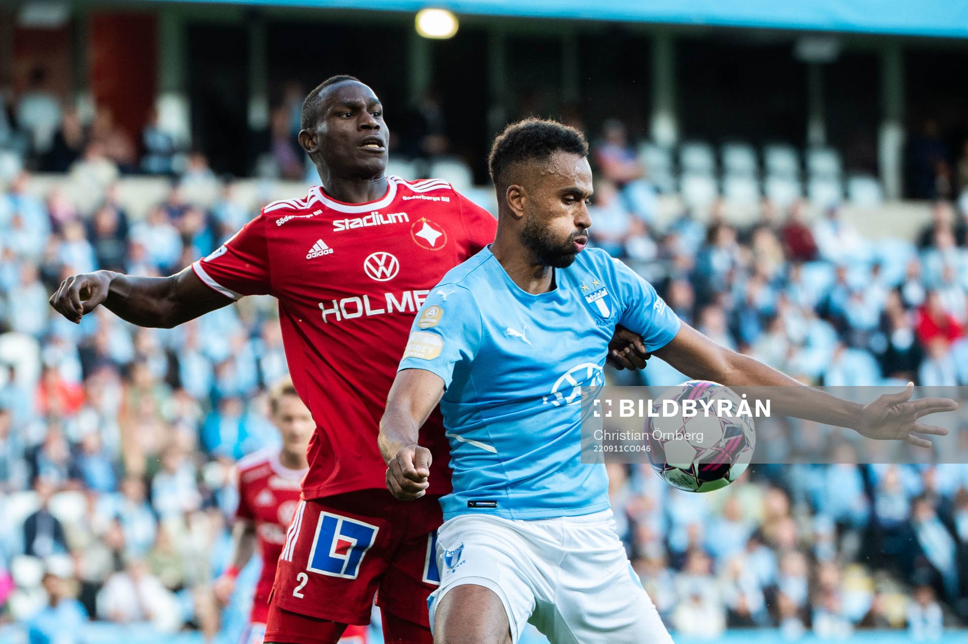 IFK Norrköpings Godswill Ekpolo Egbulu och Malmö FFs