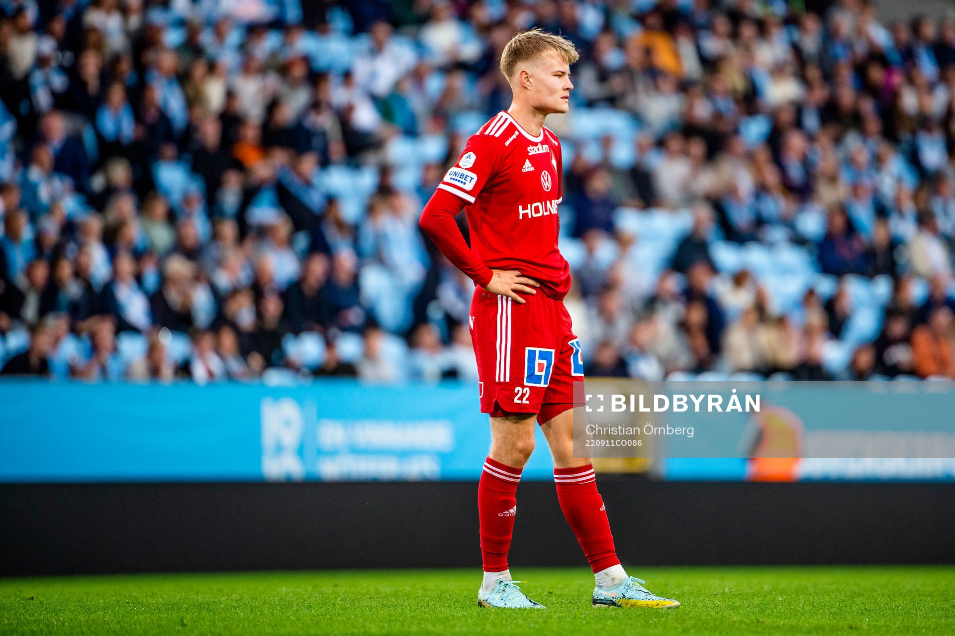 IFK Norrköpings Andri Lucas Gudjohnsen deppar