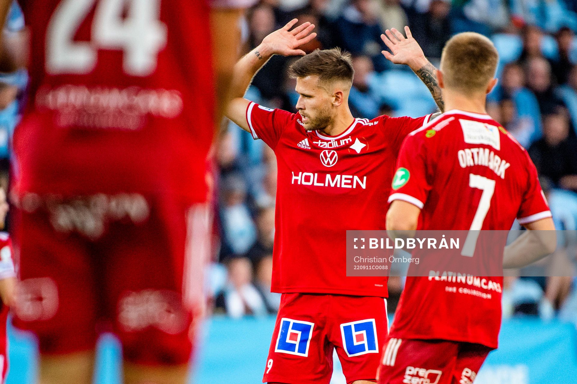 IFK Norrköpings Arnór Traustason deppar