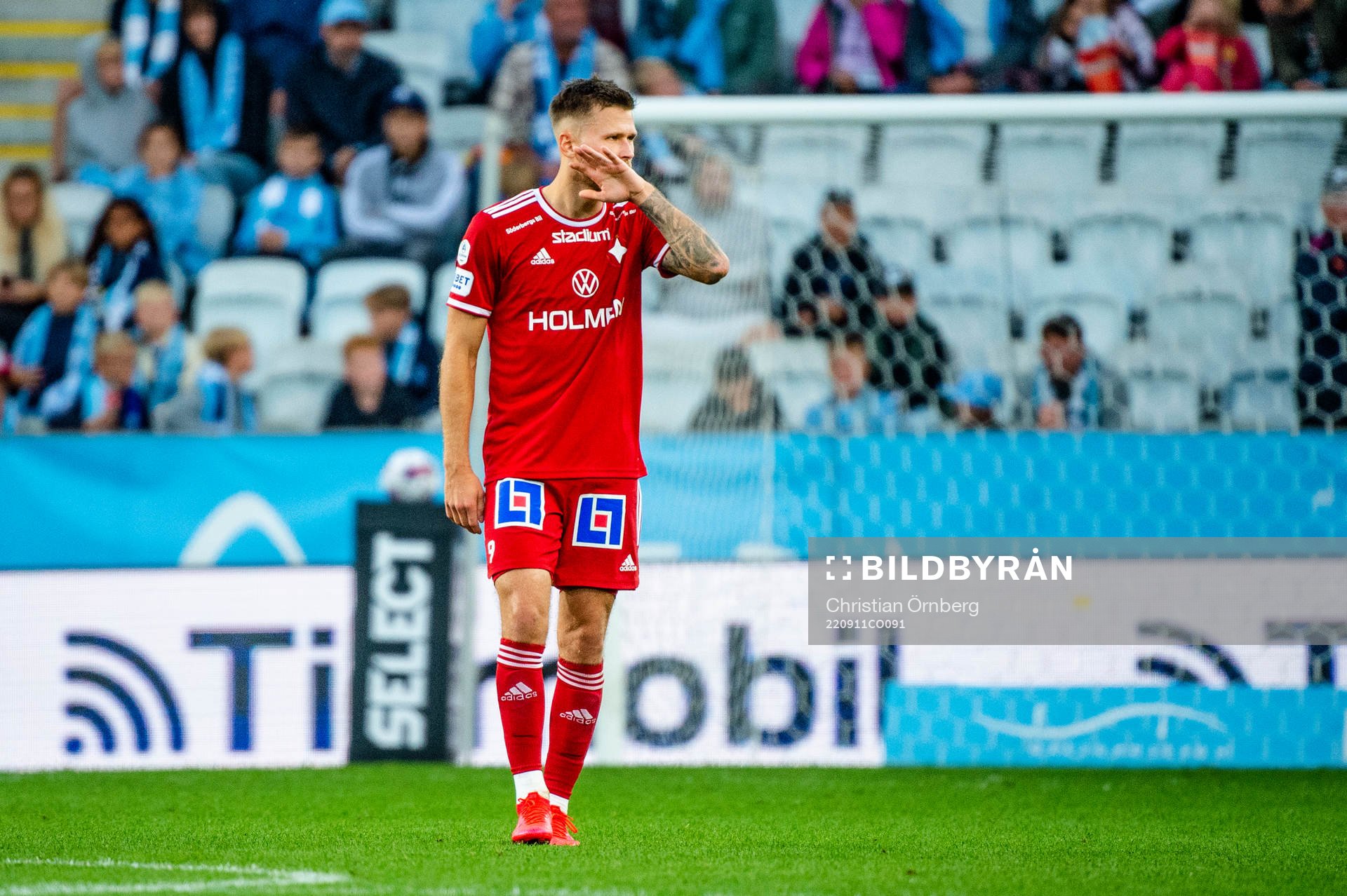 IFK Norrköpings Arnór Traustason deppar