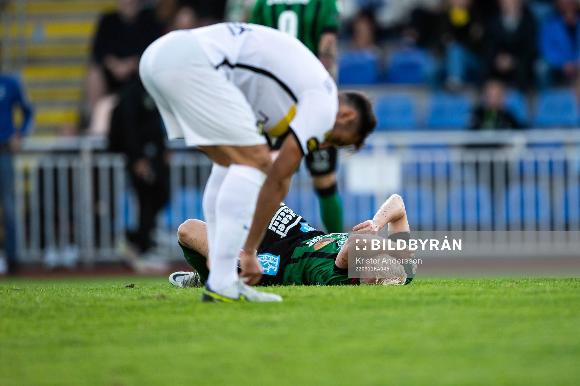 Varbergs Andre Boman har ont