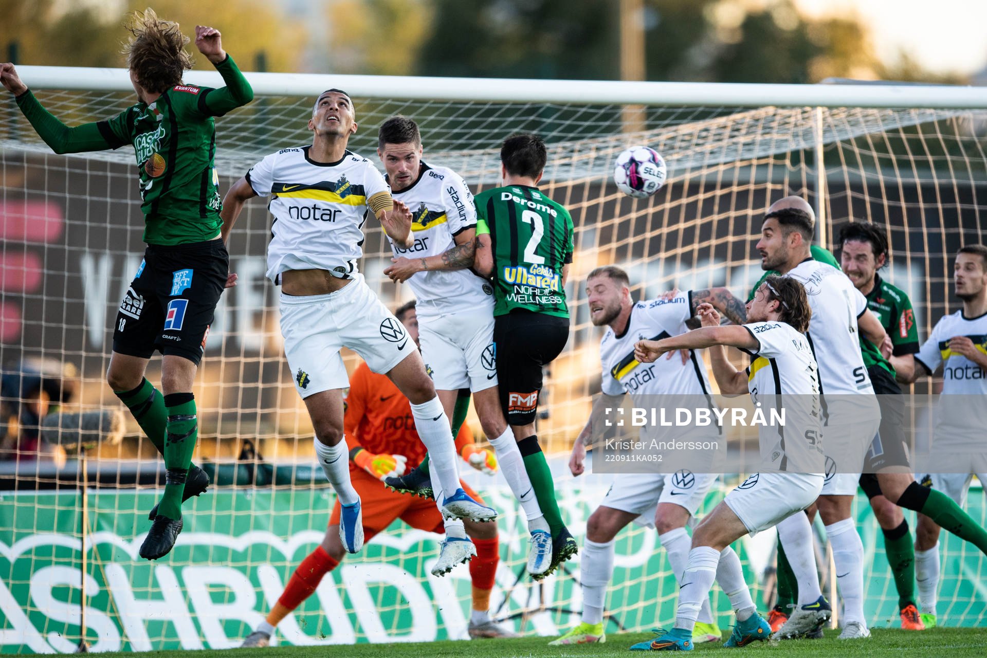 Varbergs Robin Tranberg gör 1-0