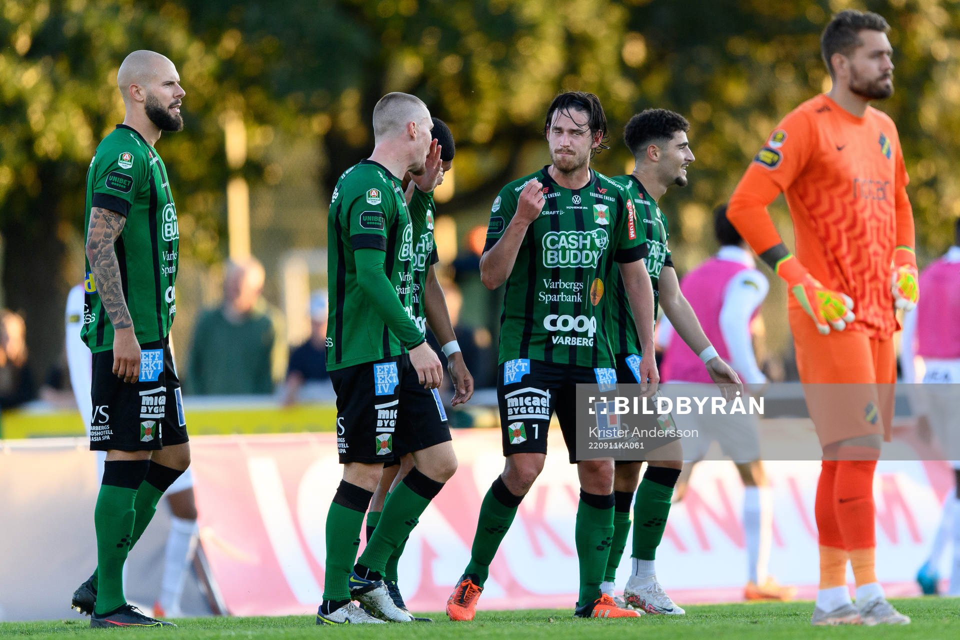 Varbergs Robin Tranberg jublar