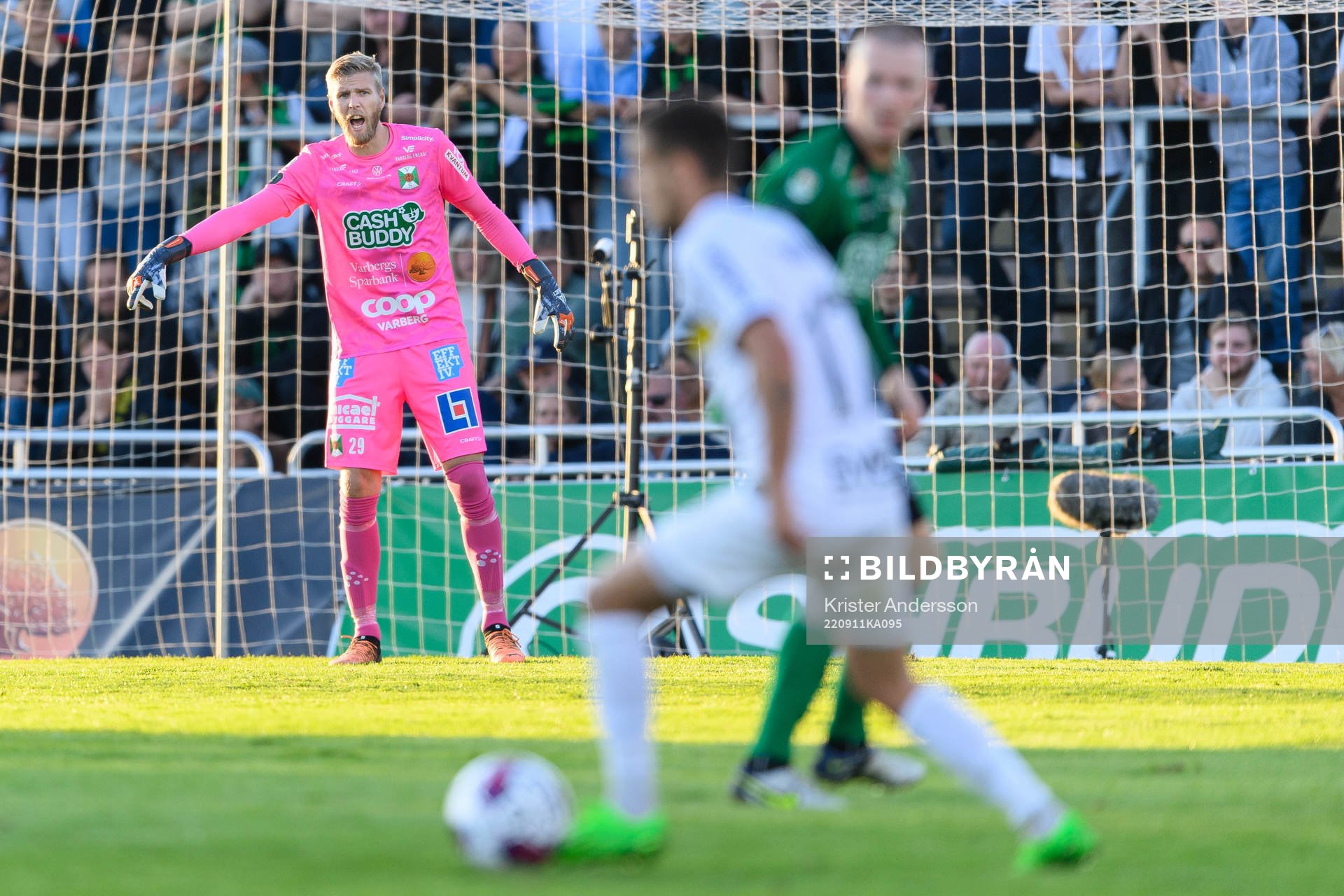 Varbergs målvakt Fredrik Andersson
