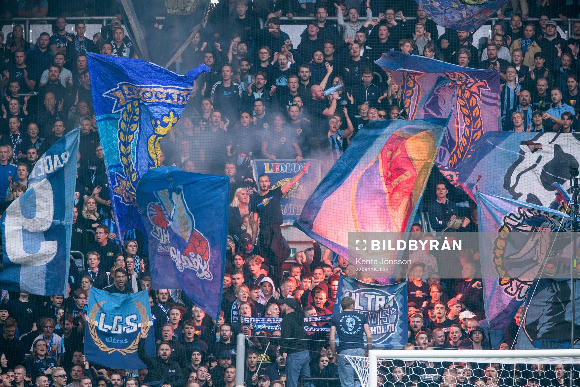 Djurgårdens supportrar