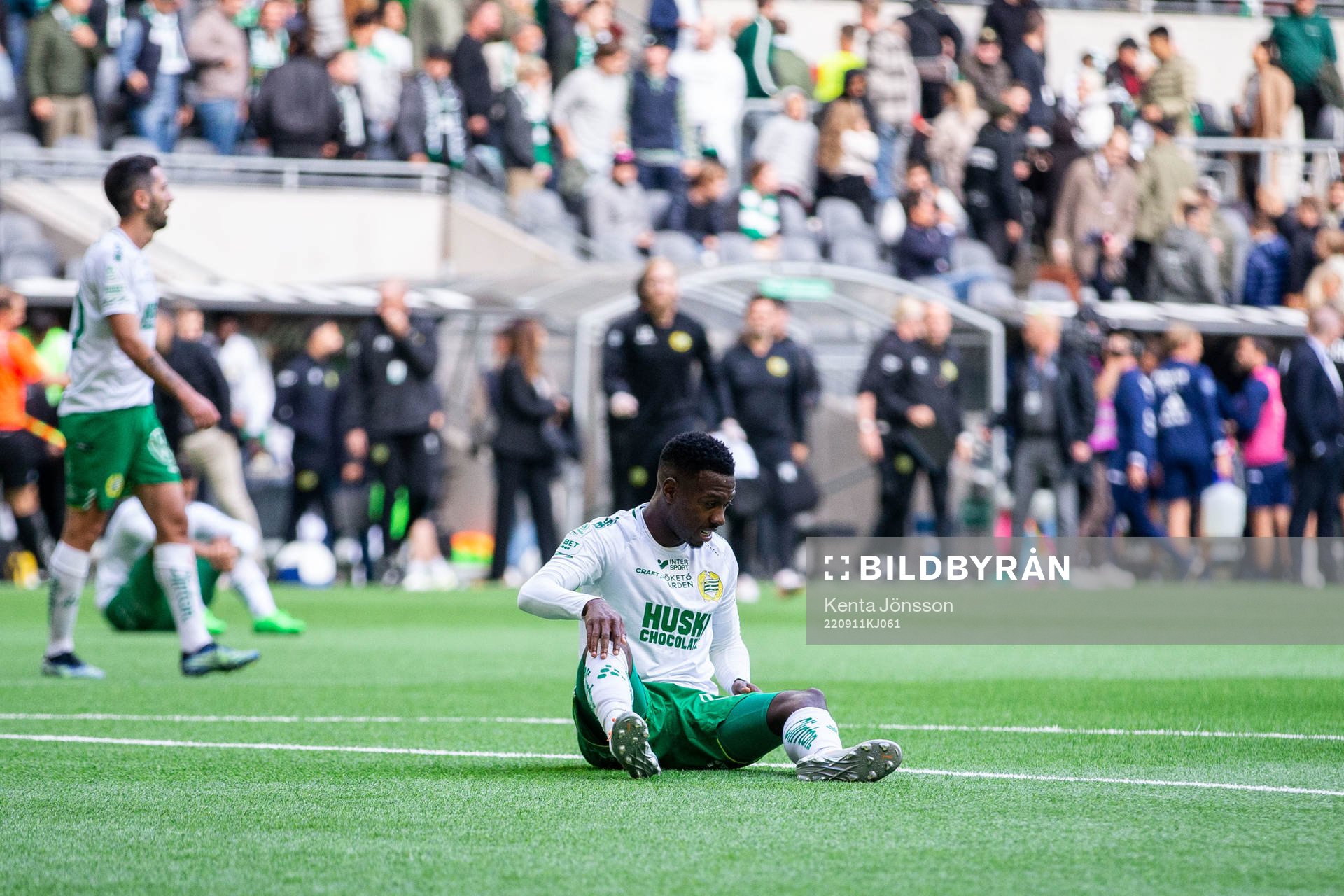 Hammarbys Shaquille Pinas deppar