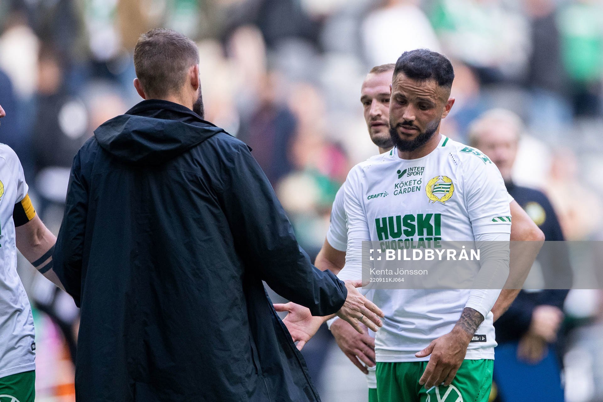 Hammarbys Mohanad Jeahze deppar