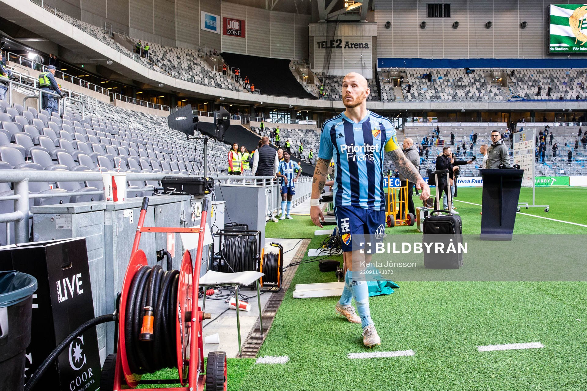 Djurgårdens Magnus Eriksson deppar