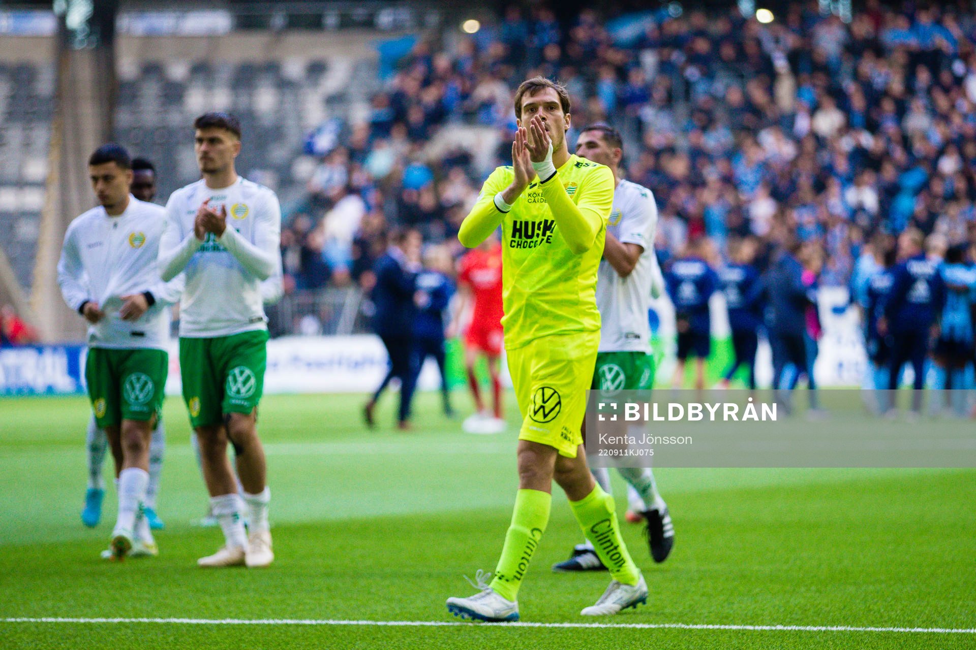 Hammarbys målvakt Davor Blazevic deppar