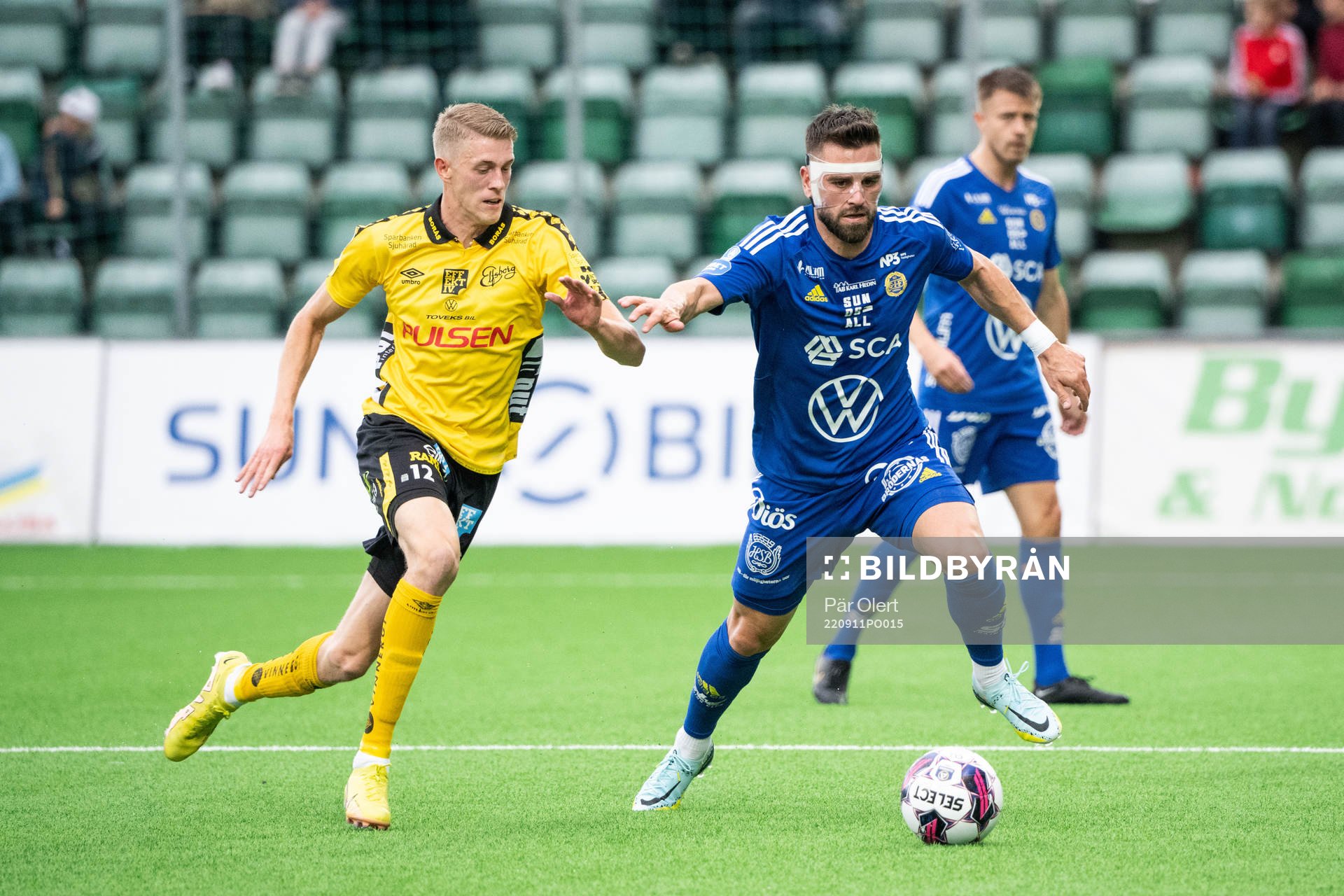 Elfsborgs Alexander Bernhardsson och GIF Sundsvalls Peter