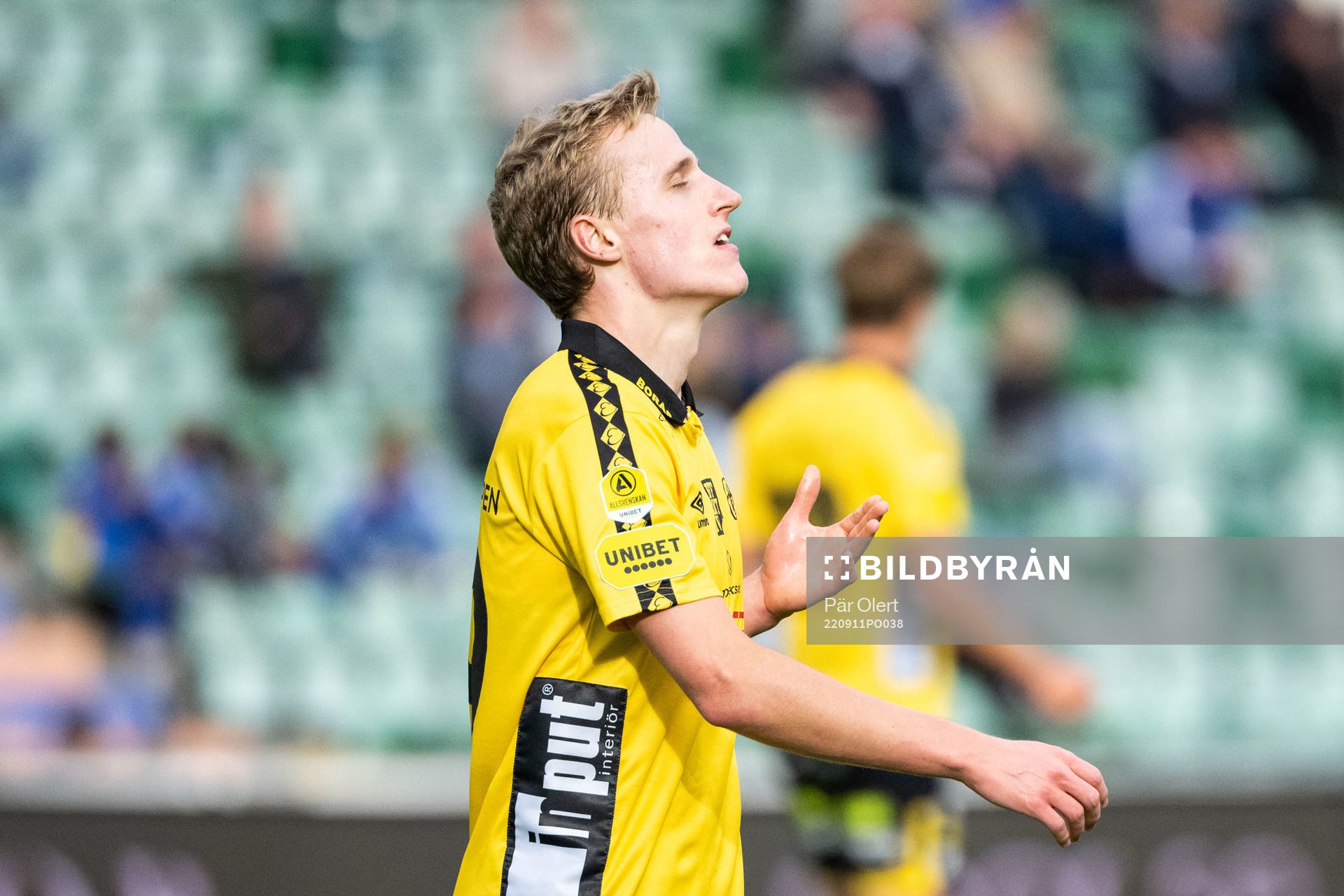Elfsborgs Jeppe Møldrup Okkels deppar