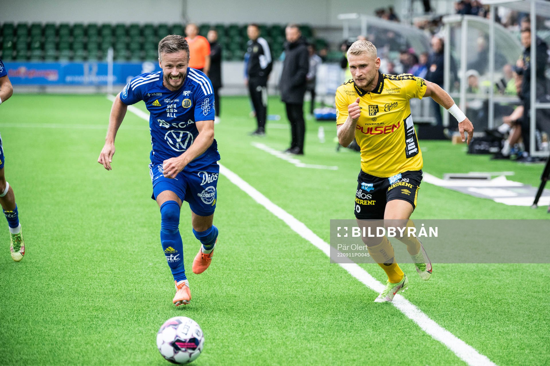 GIF Sundsvalls Alexander Blomqvist och Elfsborgs Simon