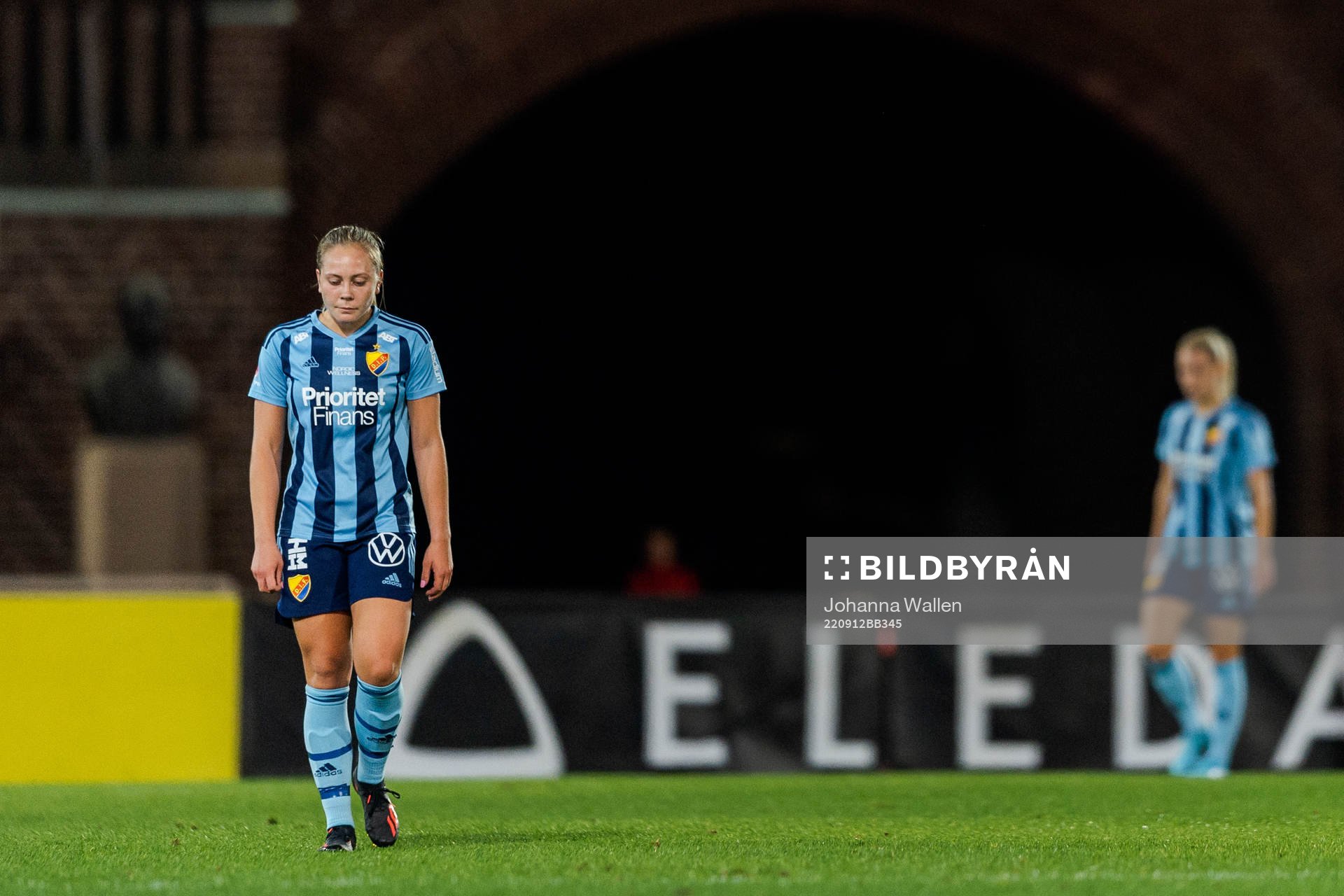 Djurgårdens Alice Bergström deppar