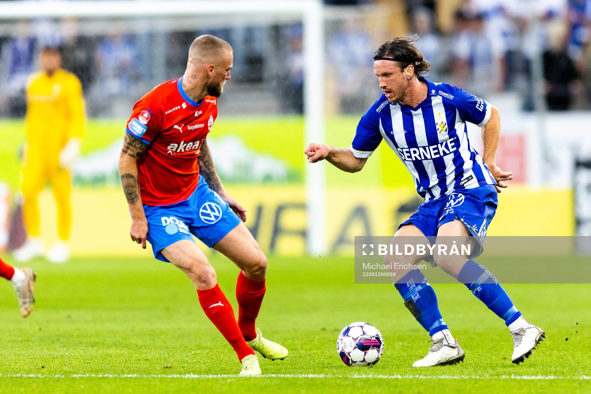 Helsingborgs Alexander Faltsetas och IFK Göteborgs Gustav