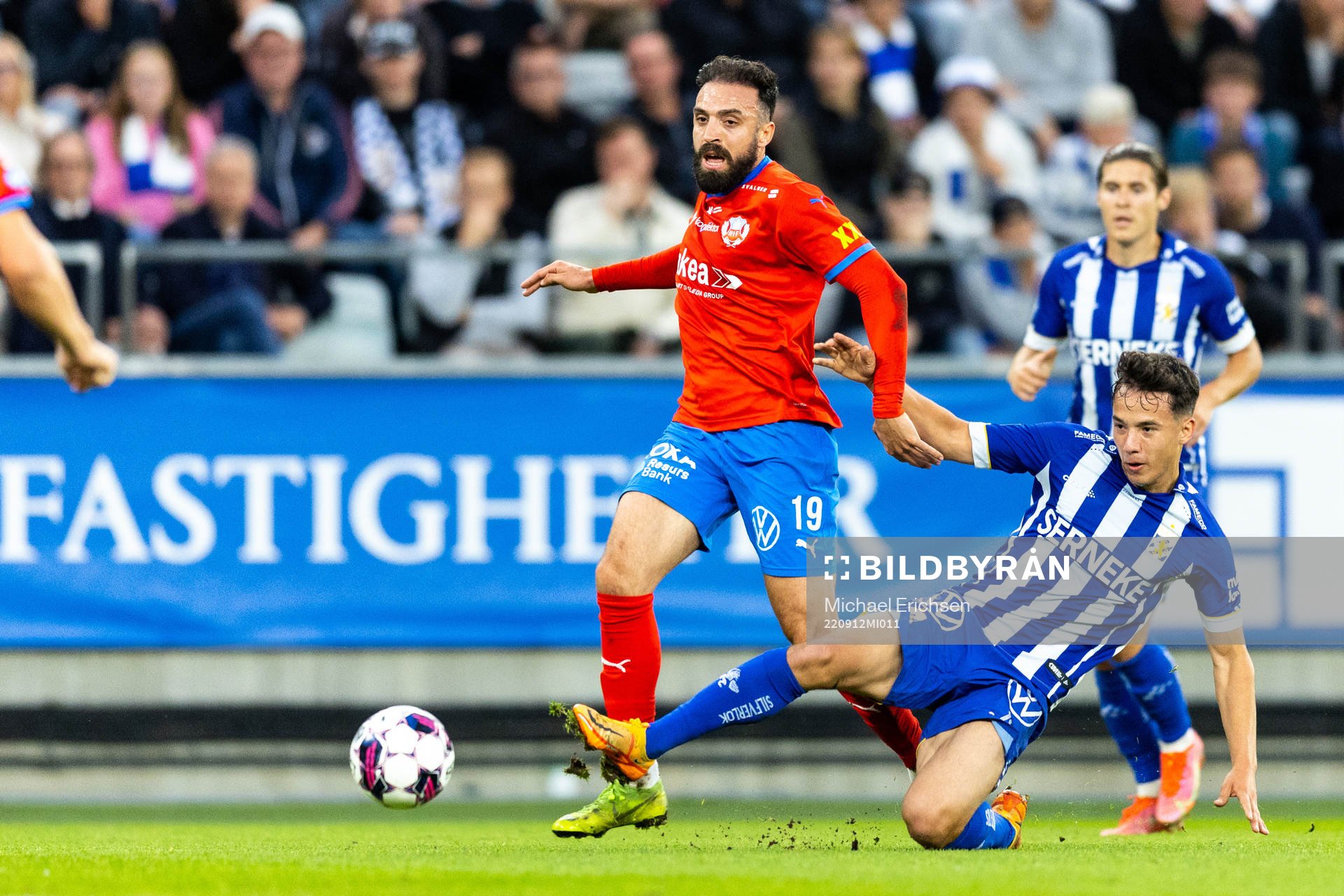 Helsingborgs Abdul Rahman Khalili och IFK Göteborgs
