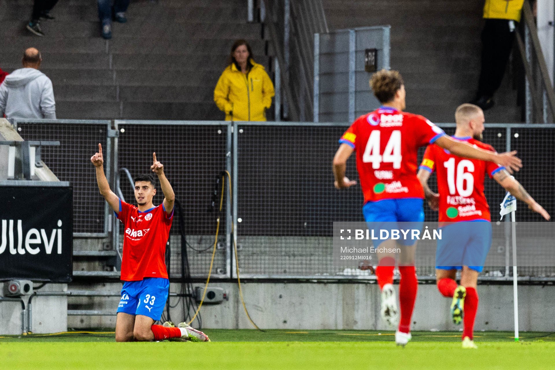 Helsingborgs Amar Muhsin jublar