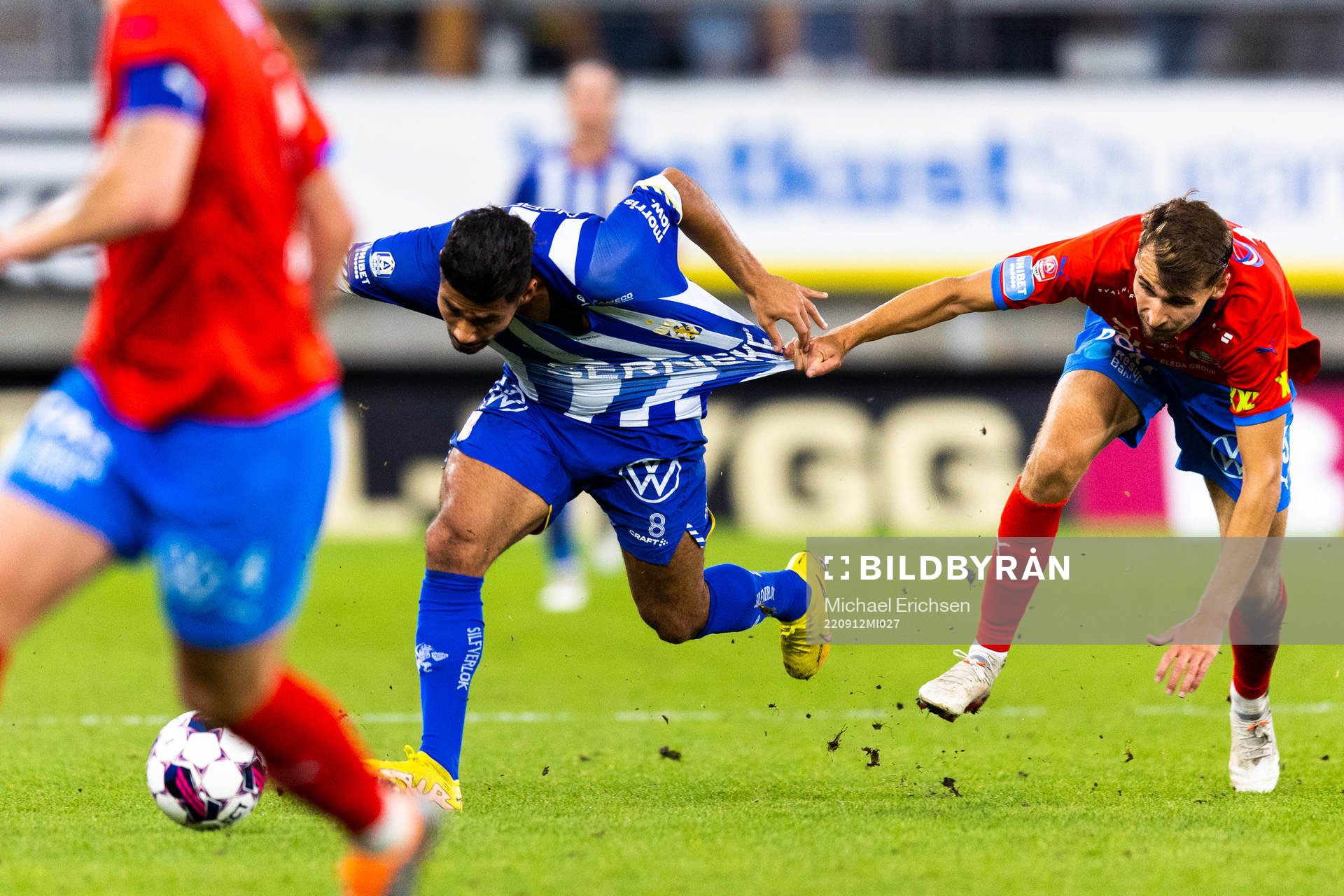 IFK Göteborgs Hosam Aiesh och Helsingborgs Rasmus
