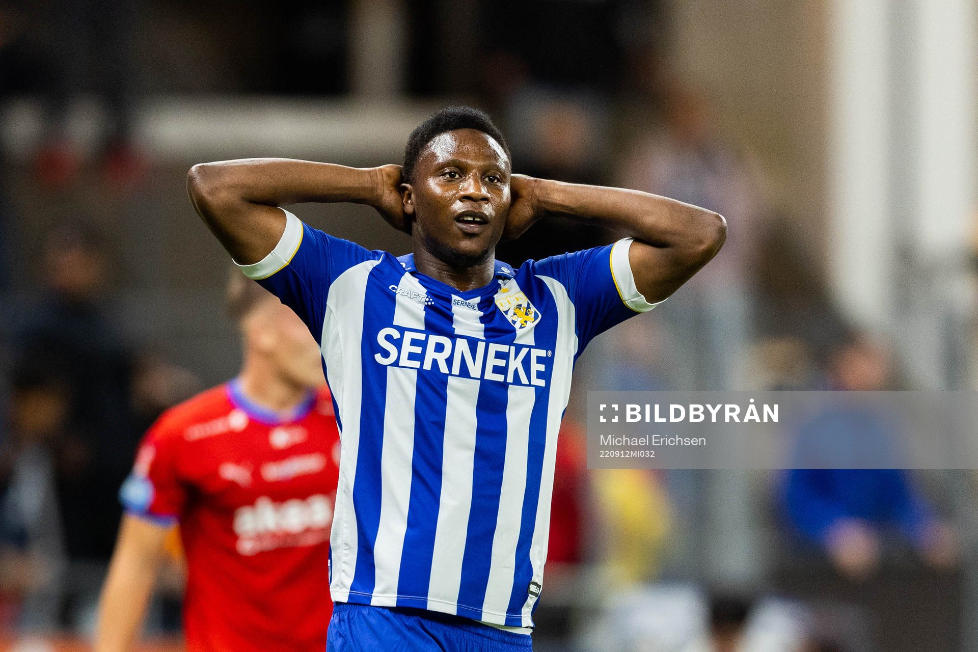 IFK Göteborgs Suleiman Abdullahi deppar