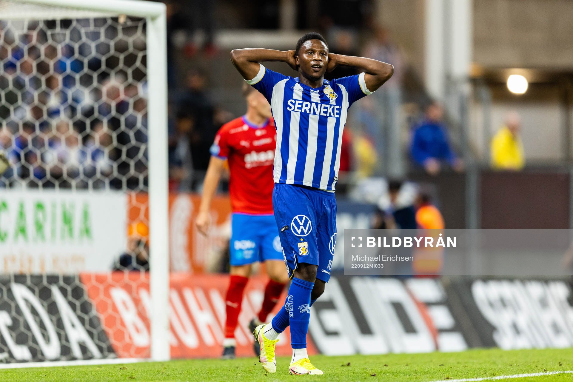 IFK Göteborgs Suleiman Abdullahi deppar