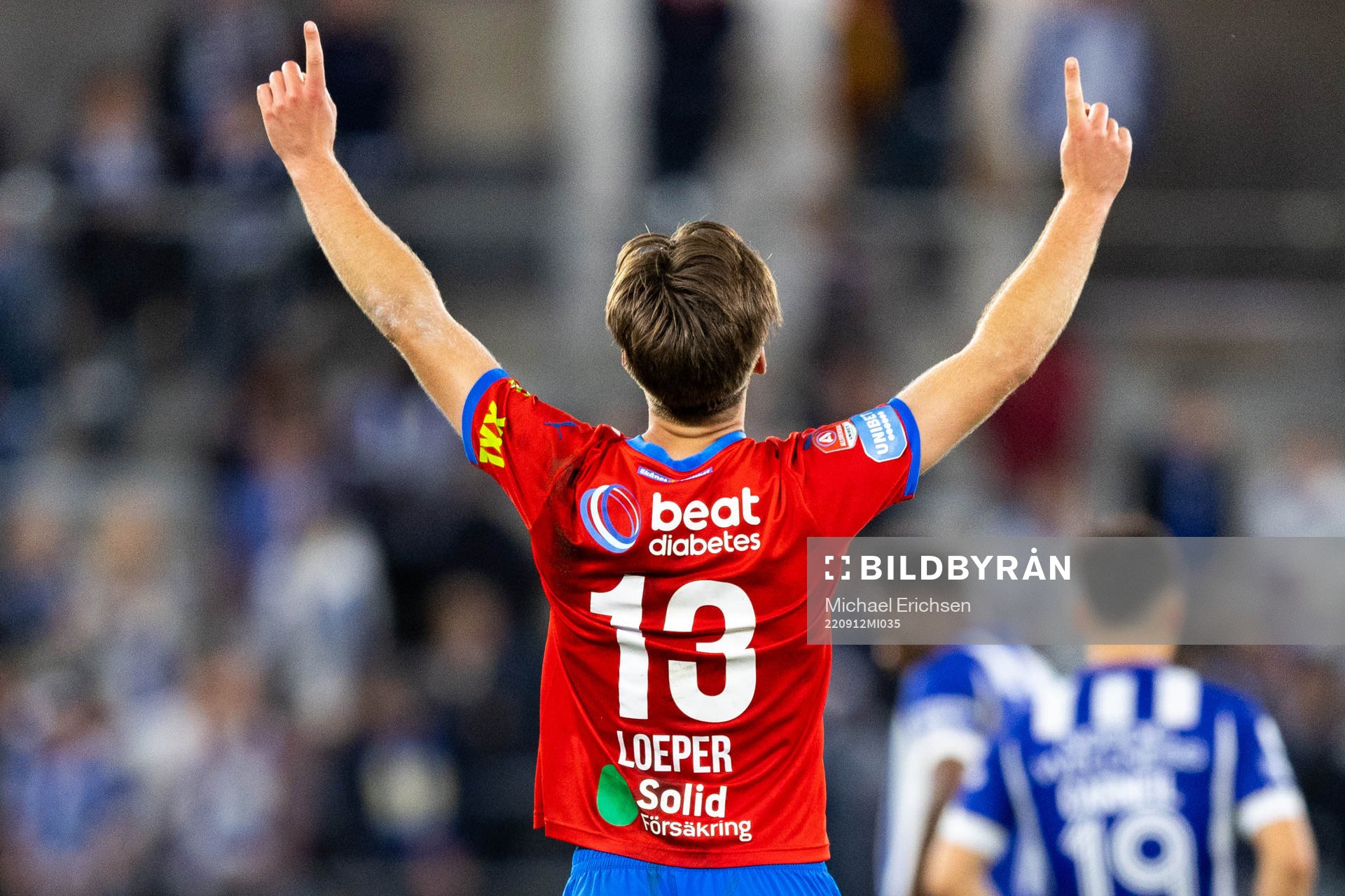 Helsingborgs Wilhelm Loeper jublar