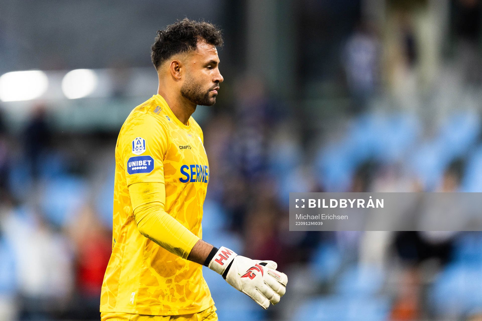 IFK Göteborgs målvakt Warner Hahn deppar