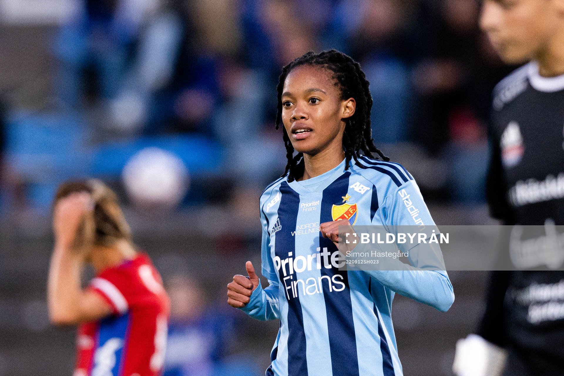 Djurgårdens Linda Maserame Motlhalo