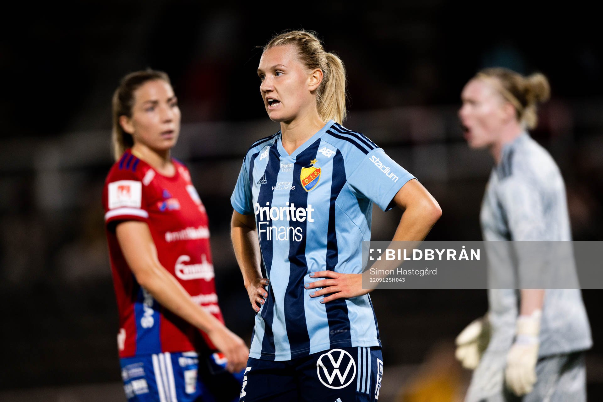 Djurgårdens Sara Olai deppar