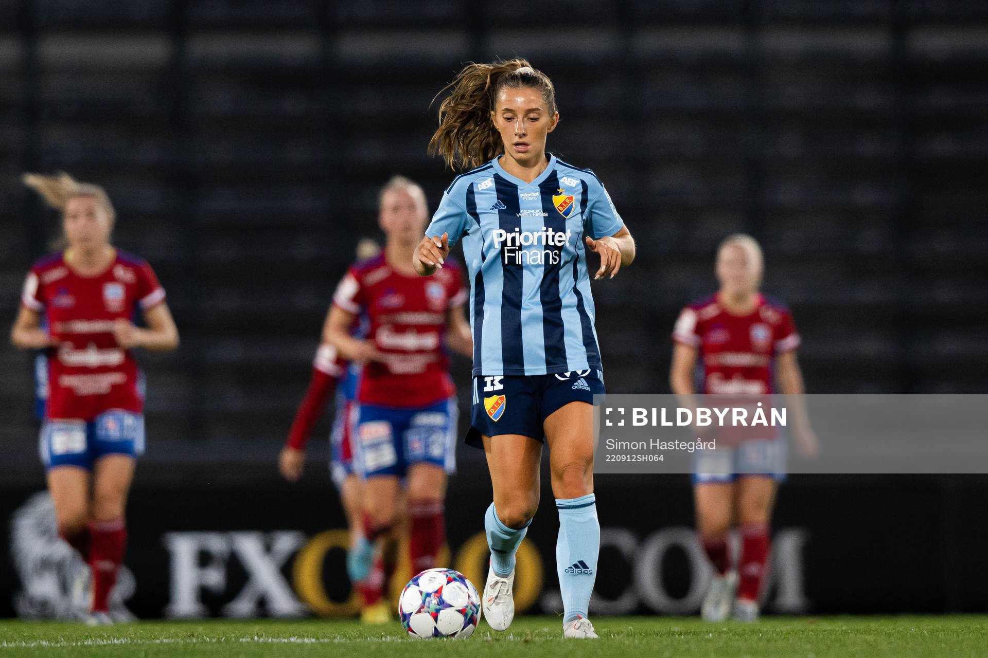 Djurgårdens Tilde Lindwall deppar