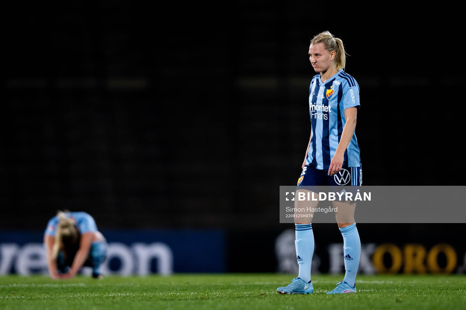 Djurgårdens Sara Olai deppar