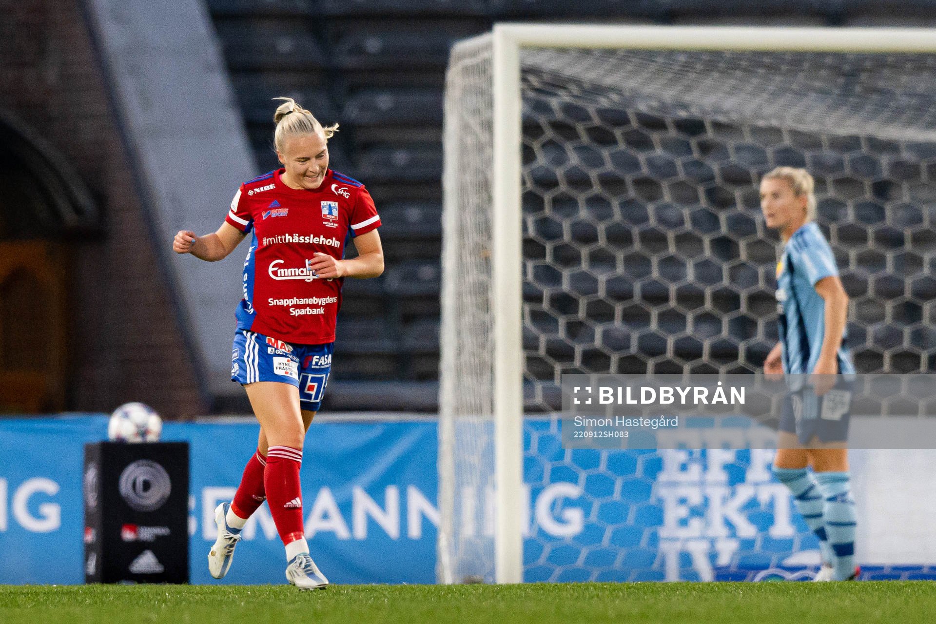 Vittsjös Jutta Rantala jublar