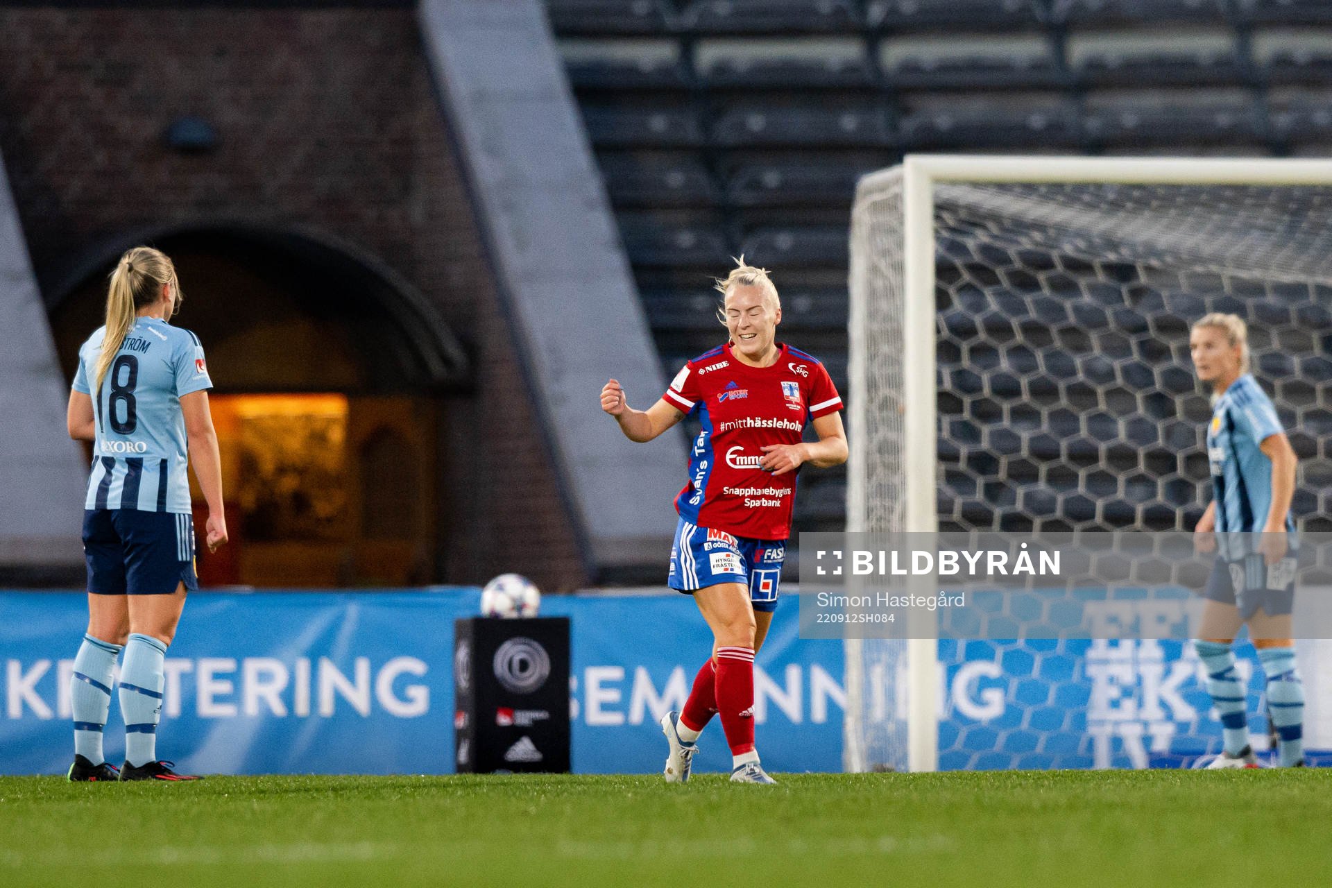 Vittsjös Jutta Rantala jublar