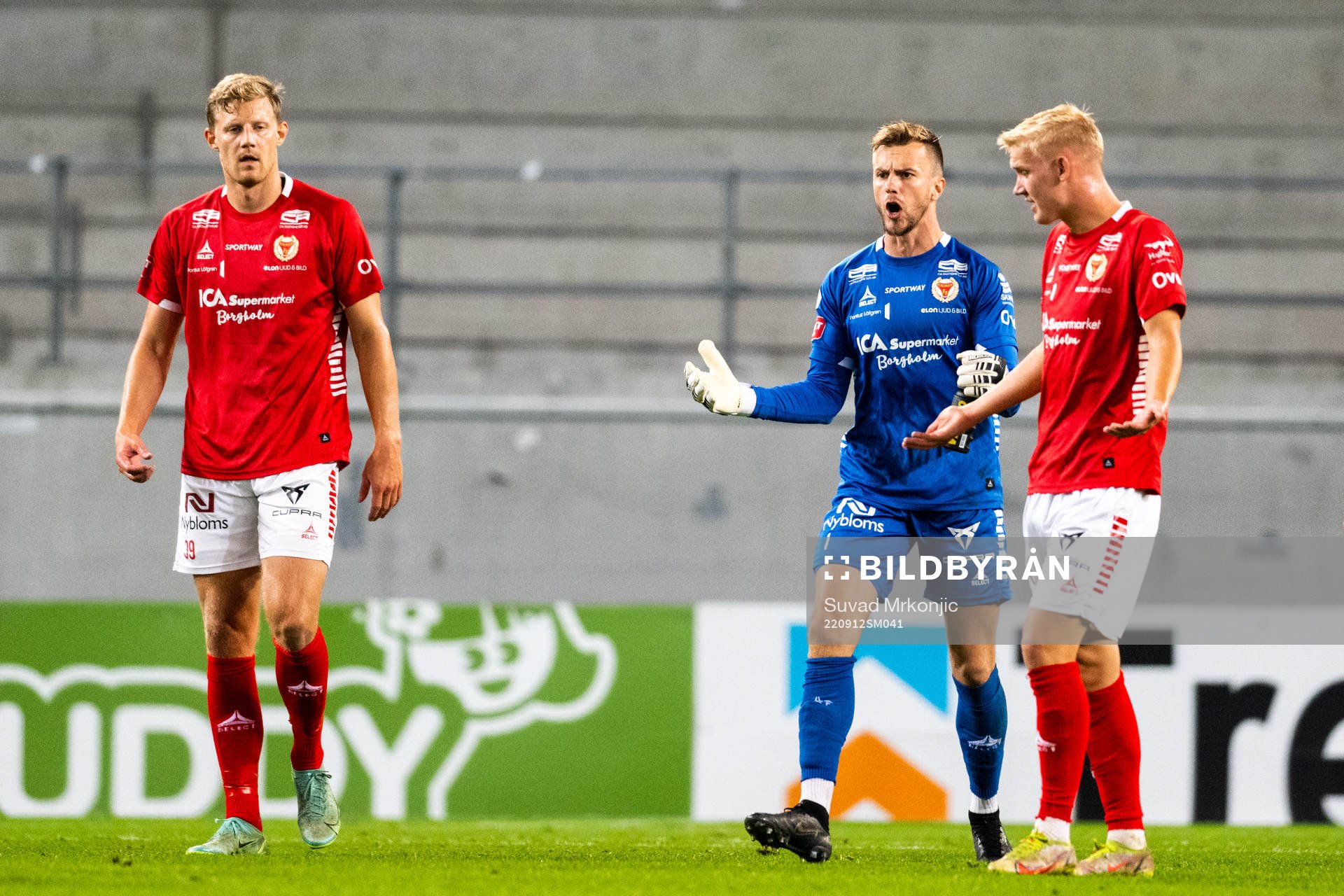 Kalmars målvakt Ricardo Friedrich deppar