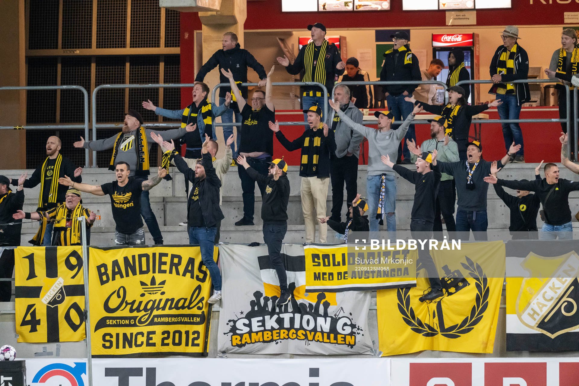 Häckens supportrar