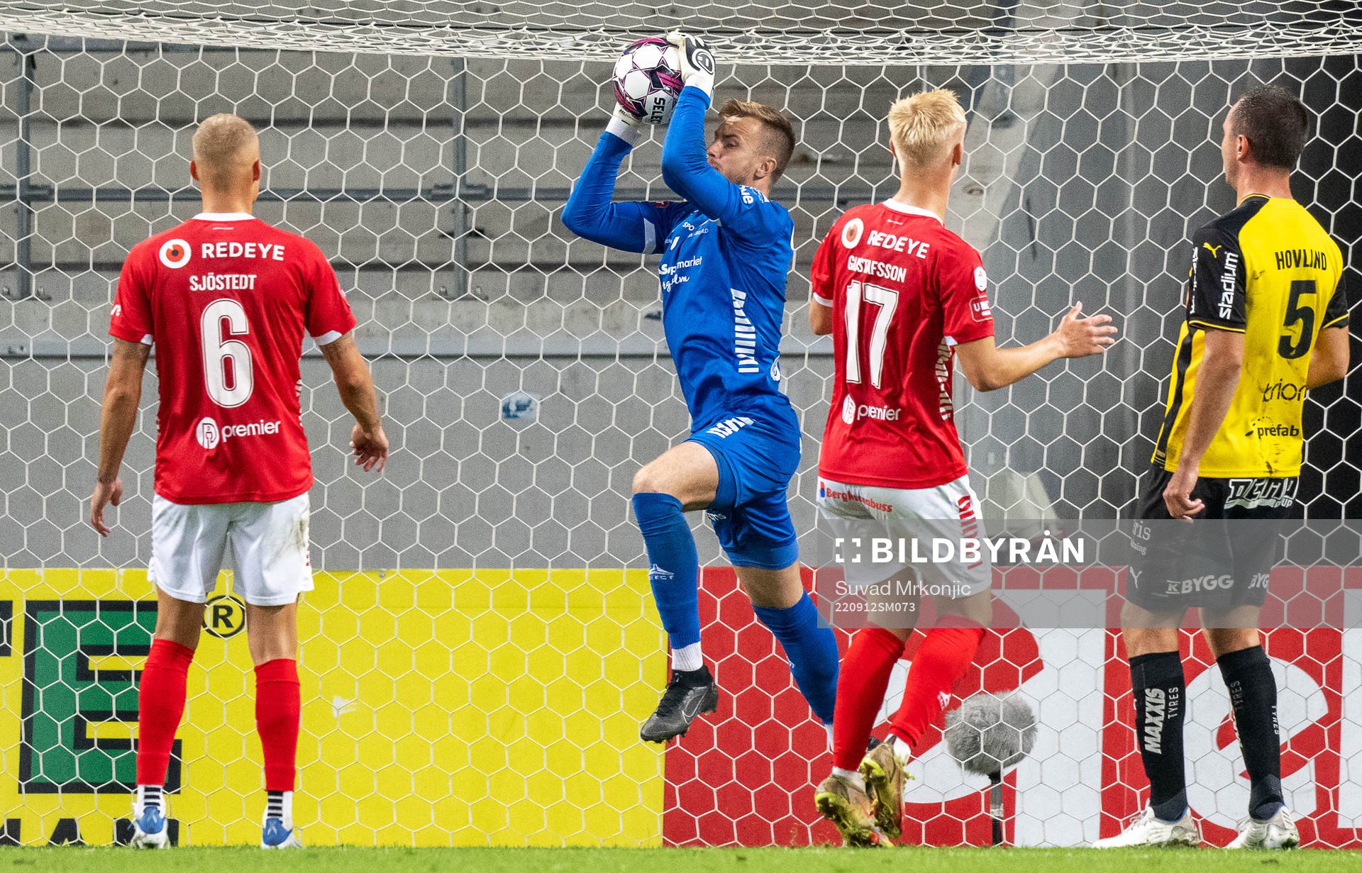 Kalmars målvakt Ricardo Friedrich