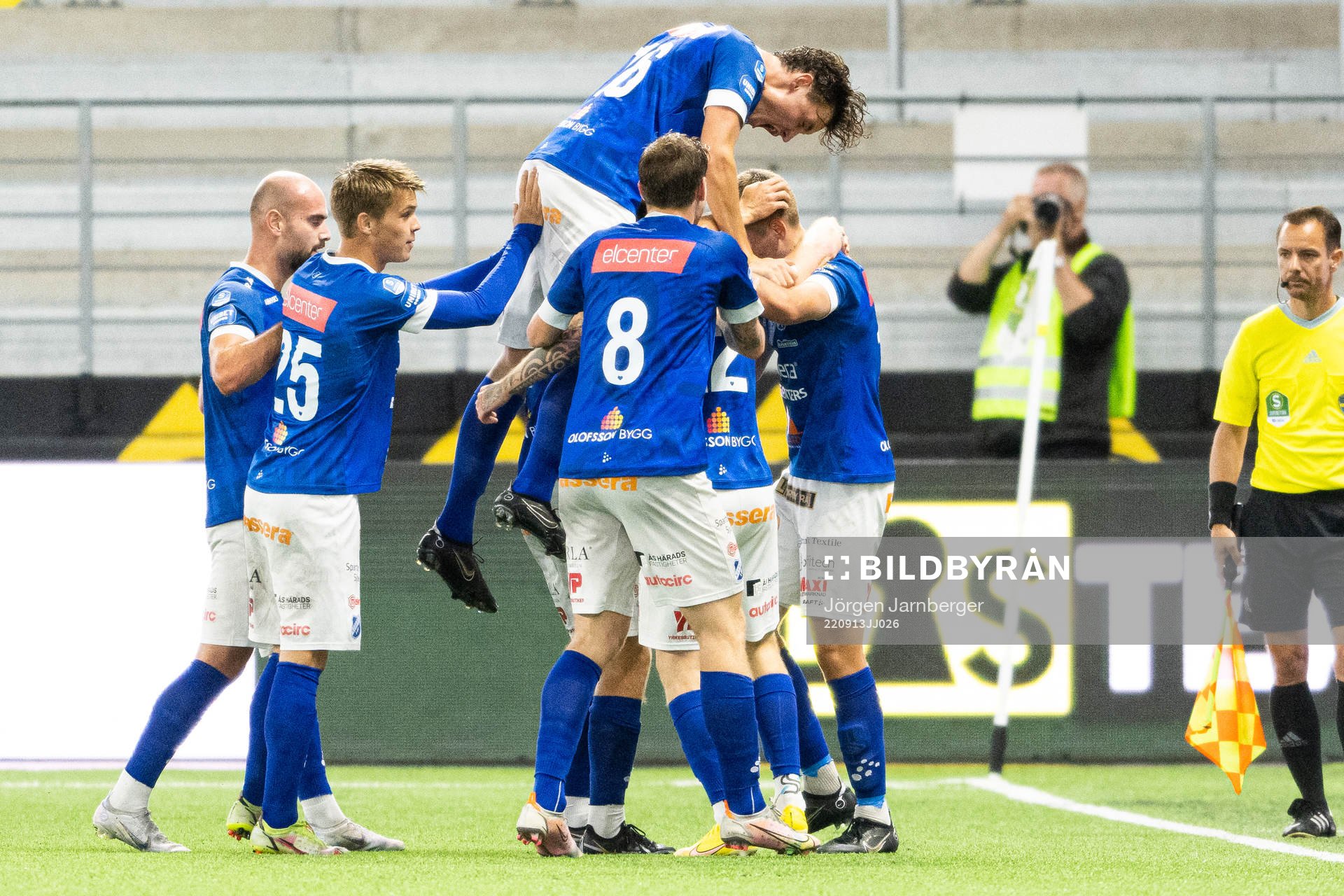 Norrbys spelare jublar