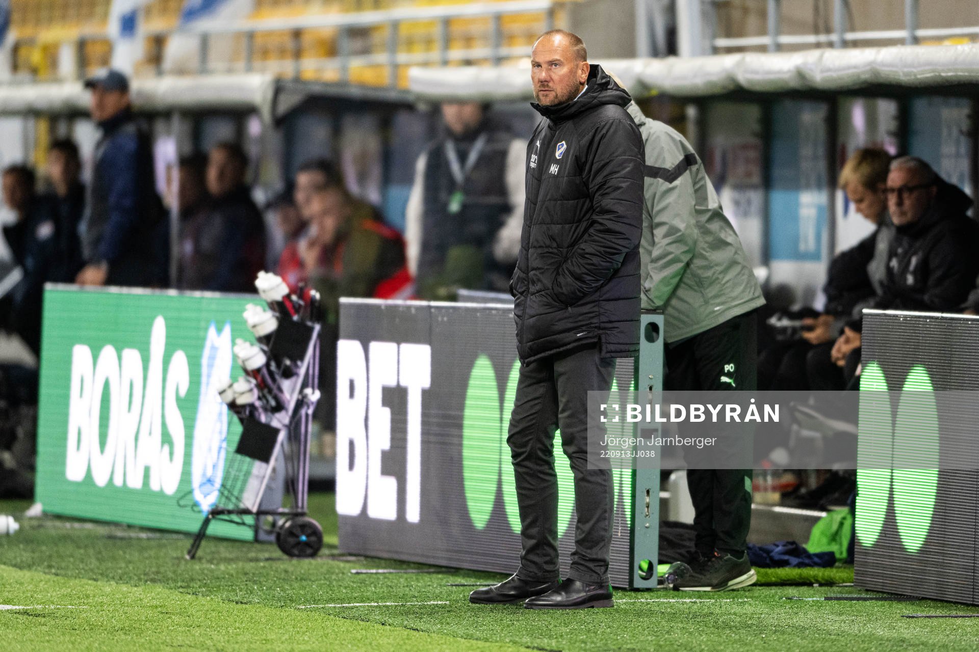 Halmstads tränare Magnus Haglund