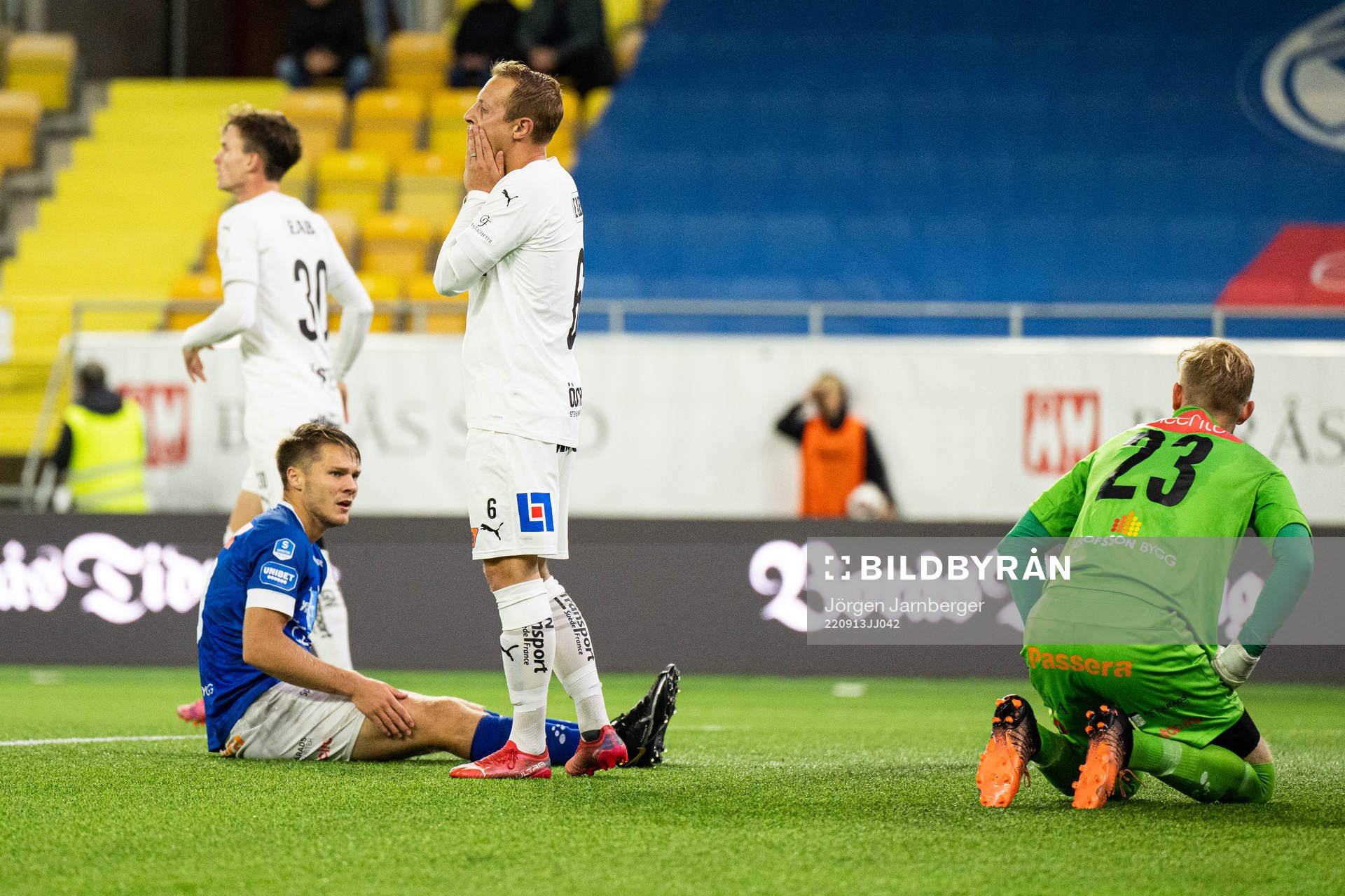 Halmstads Joel Allansson deppar