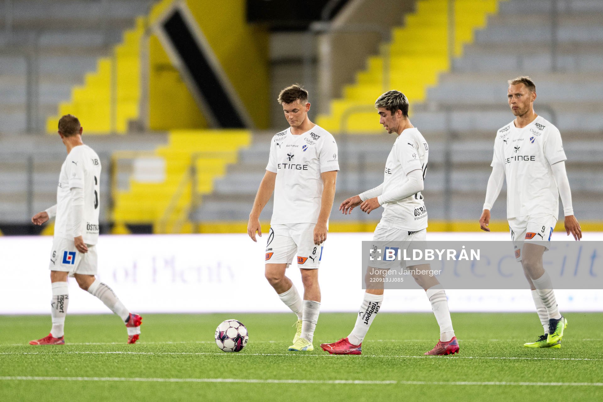 Halmstads Joel Allansson, Jonathan Svedberg, Emil Tot