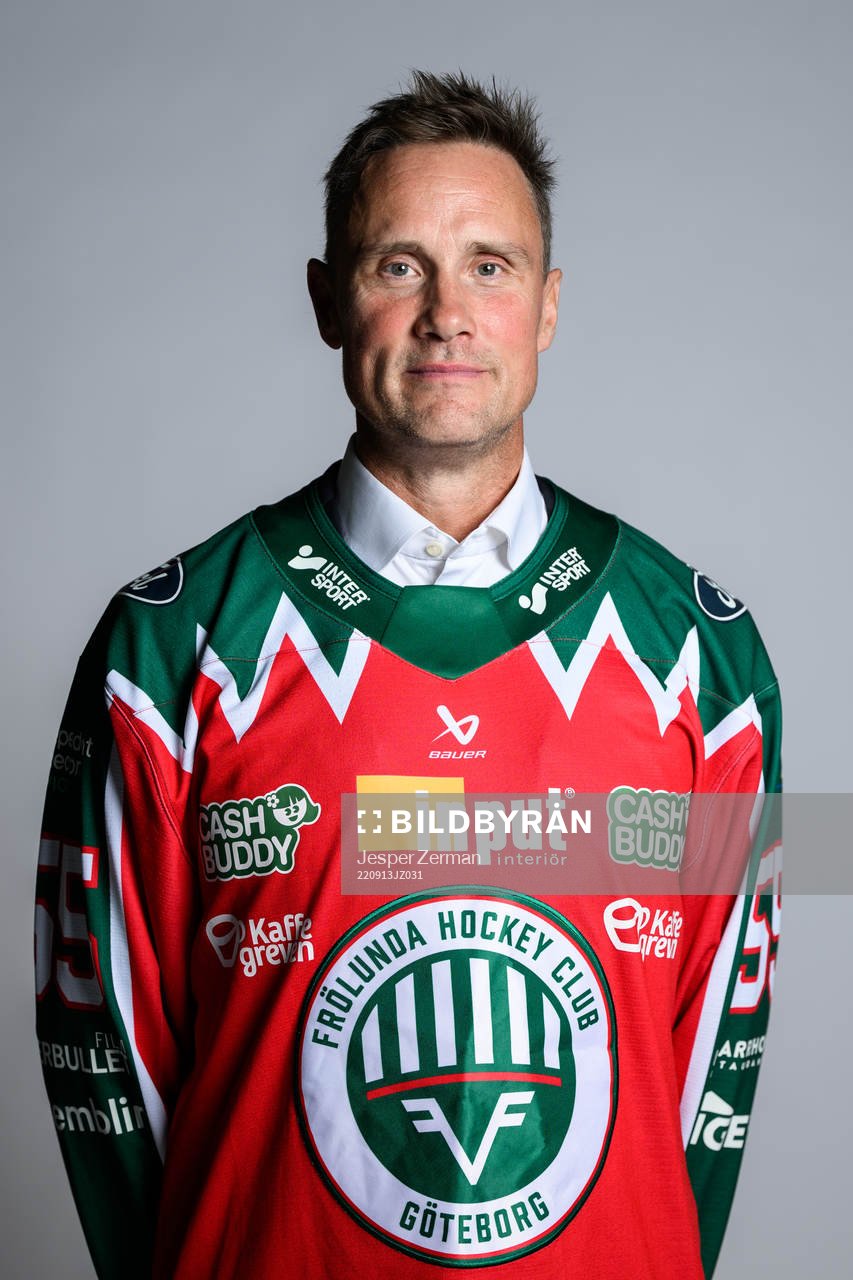 Frölundas tränare Roger Rönnberg