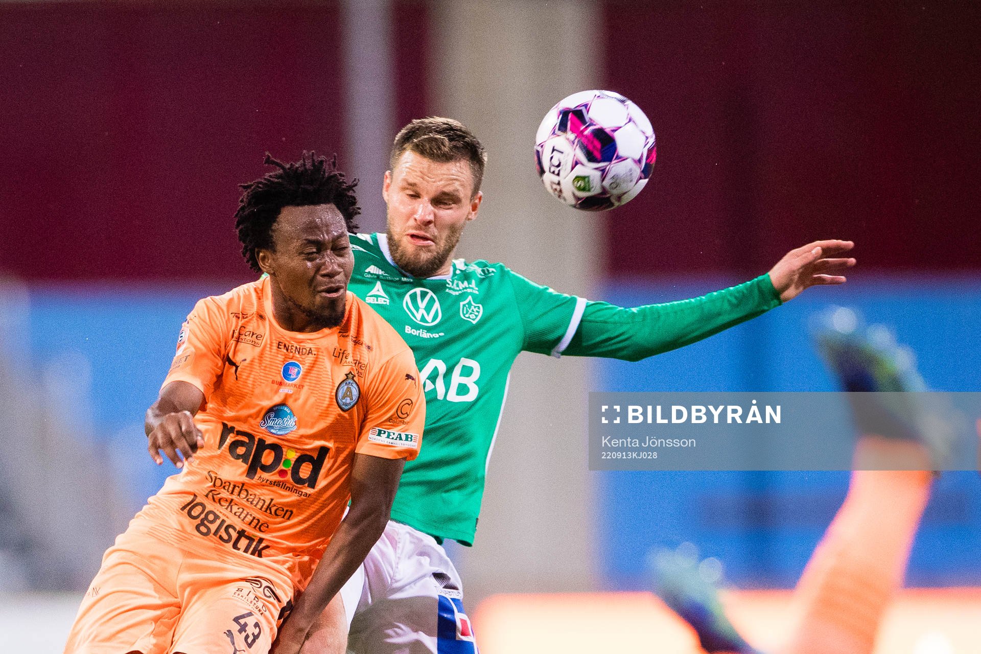 AFC Eskilstunas Abdul-Halik Hudu och Brages Niklas