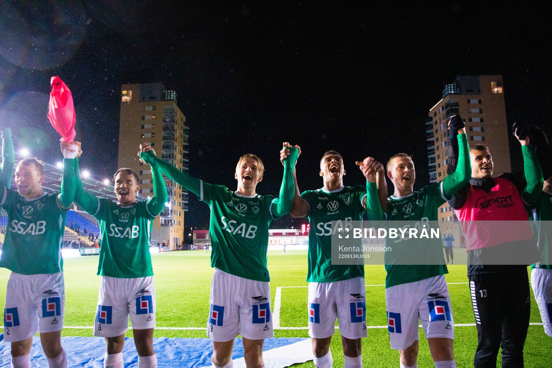 Brages Seth Kanteh Hellberg, Douglas Karlberg, Eirik Asante