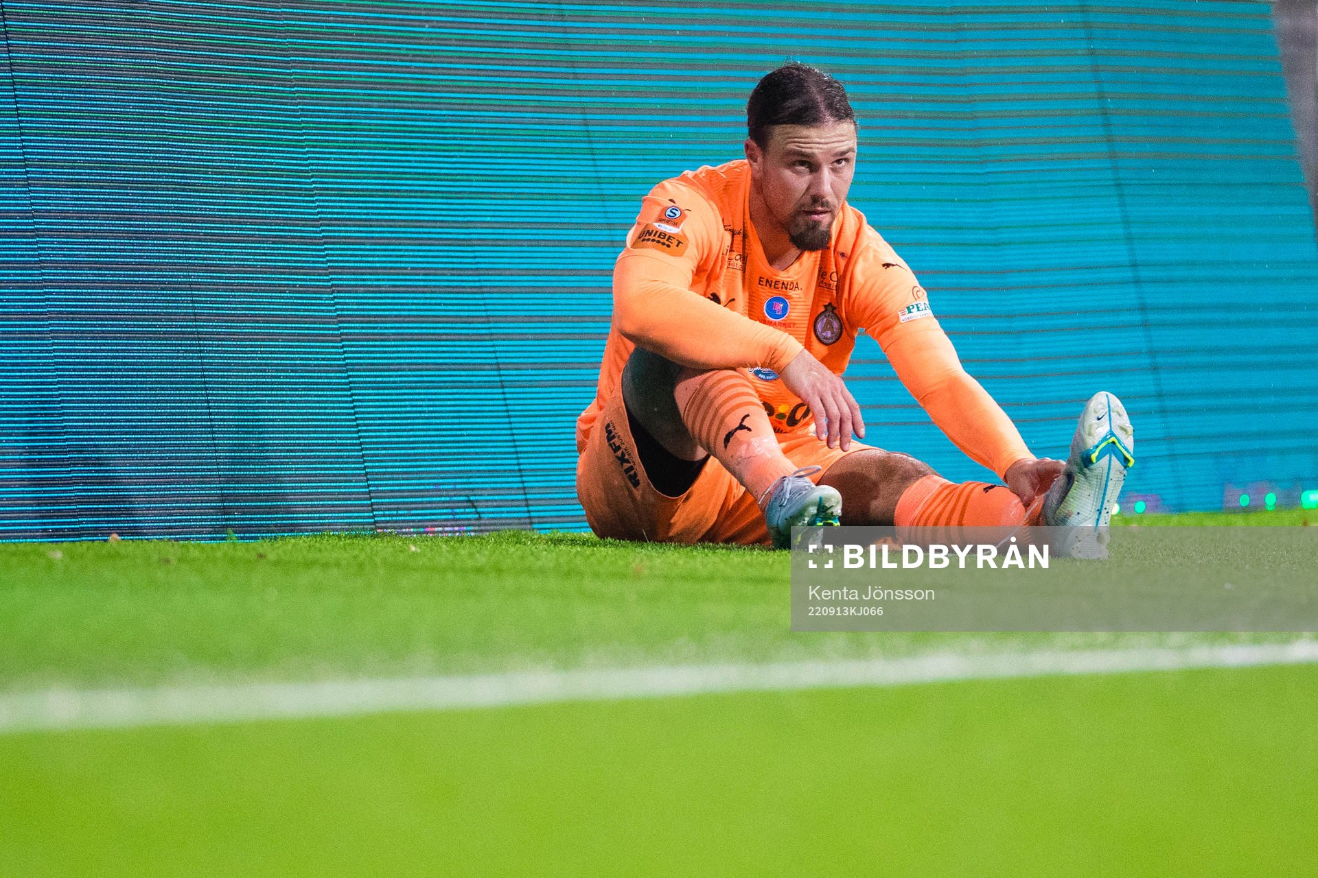 AFC Eskilstunas Abdelkarim Mammar Chaouche deppar