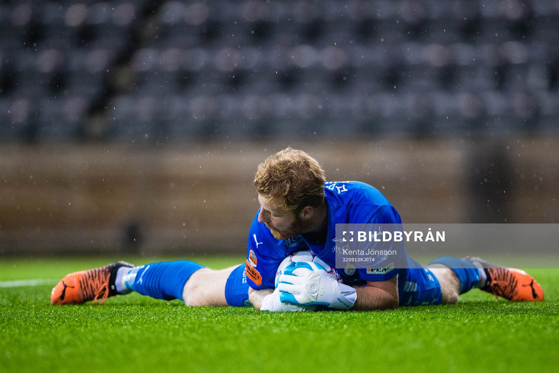 AFC Eskilstunas målvakt Nick Wolters