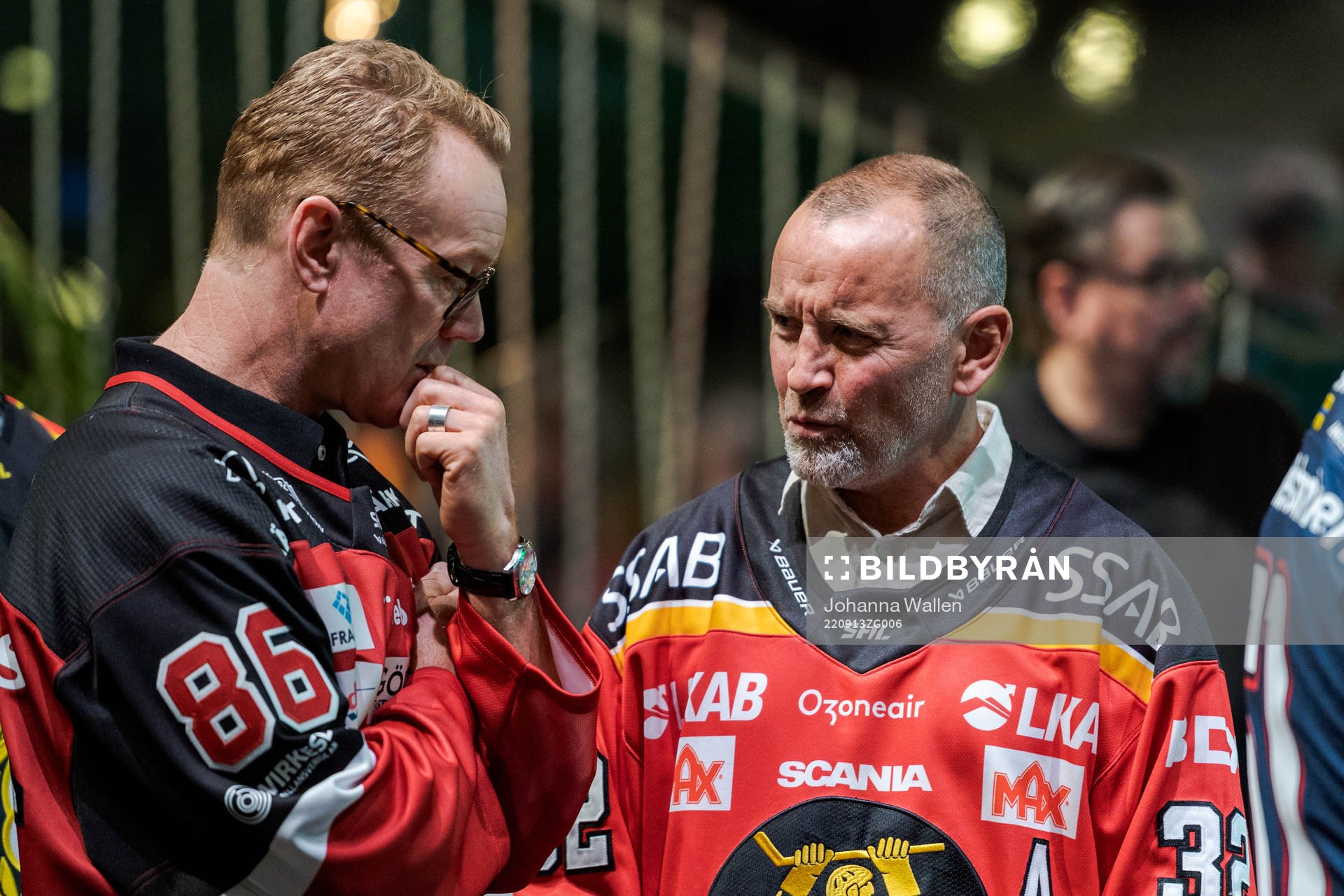 Örebros tränare Niklas Eriksson och Luleås tränare